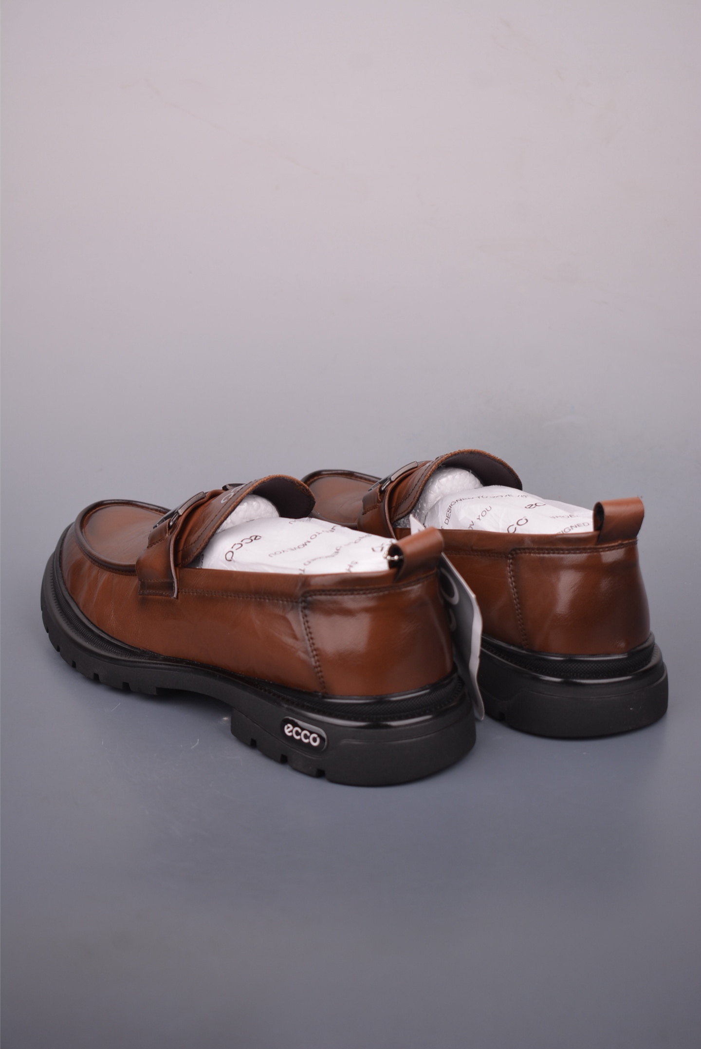 ECCO Men's Leather Loafers - Lightweight Comfort, Flexible, and Durable Shoes 3 i1758240129806 8715 0 1