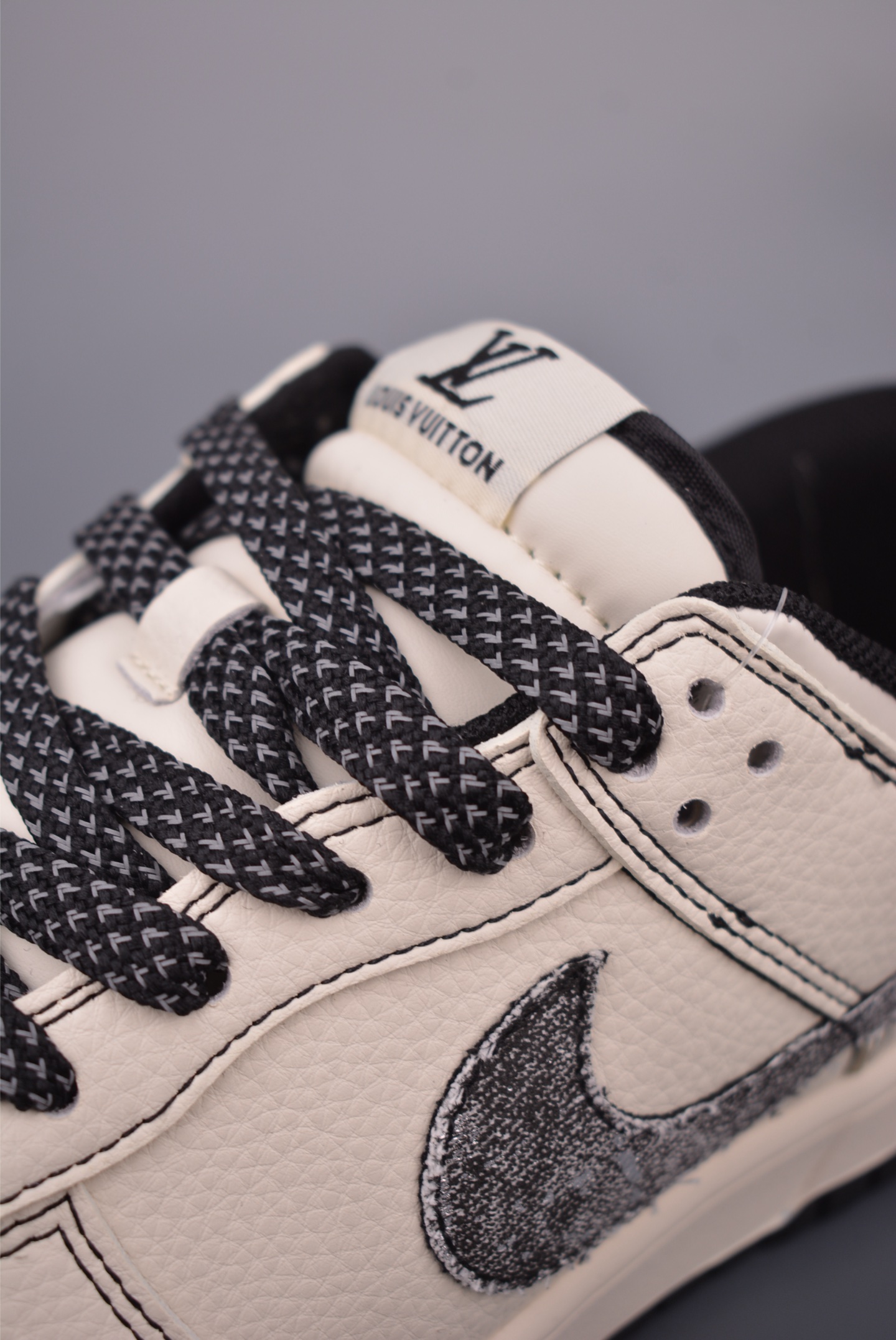Nike SB Dunk Low Louis Vuitton Cream Leather Sneakers - Premium Quality 8 i1758240856325 9269 0 6
