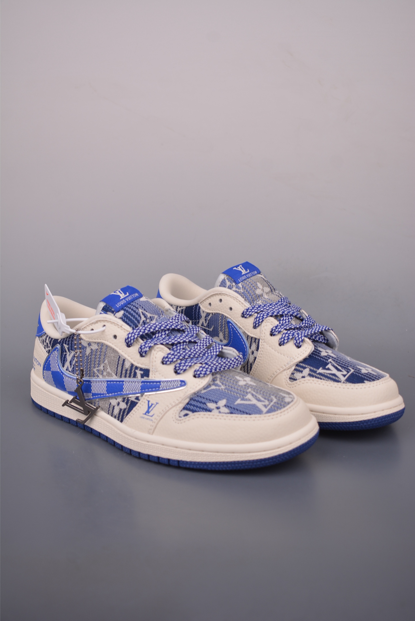 Louis Vuitton x Air Jordan 1 Low - Limited Edition Designer Sneakers