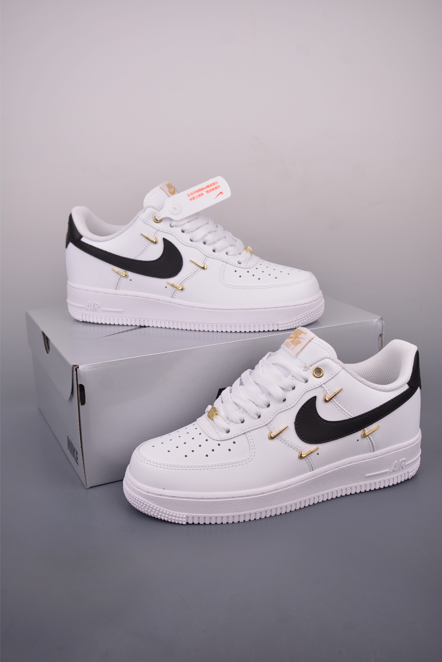 Nike Air Force 1 Low 白黑迷你勾 ZH0316-113