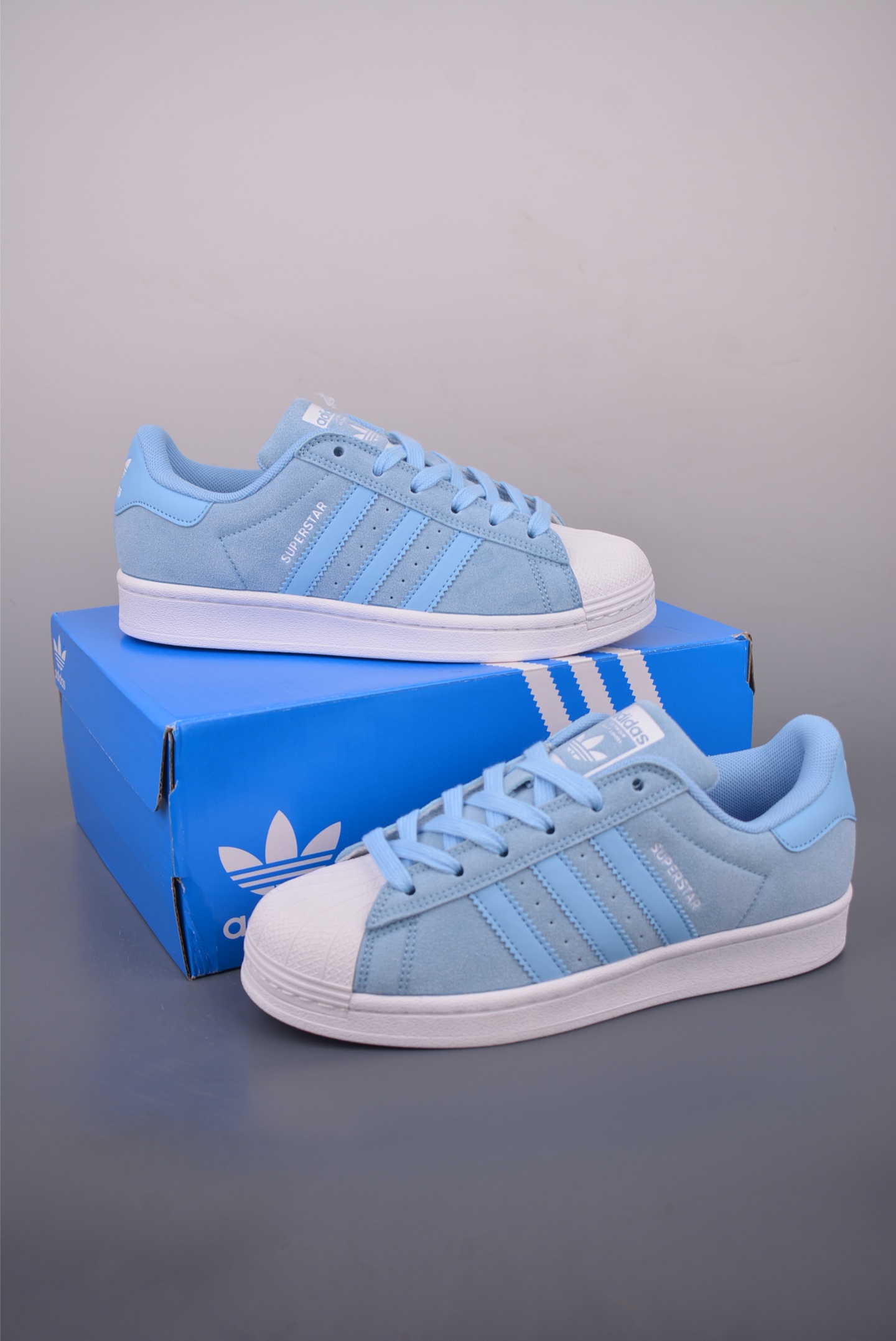 Adidas Originals Superstar 2.0 - Classic Shell Toe, Light Blue, Premium Leather 6 i1758410862482 2120 0 4