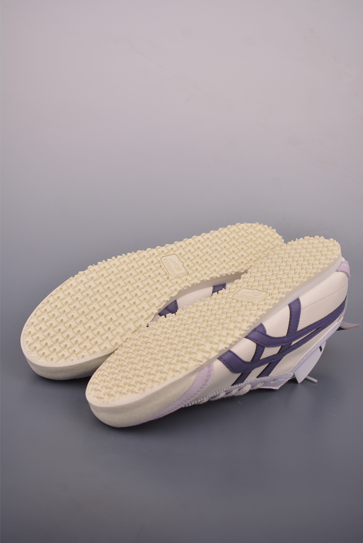 Onitsuka Tiger MEXICO 66 NM Cream & Purple Leather Sneakers -Casual Shoes 4 i1758412237367 258 0 2