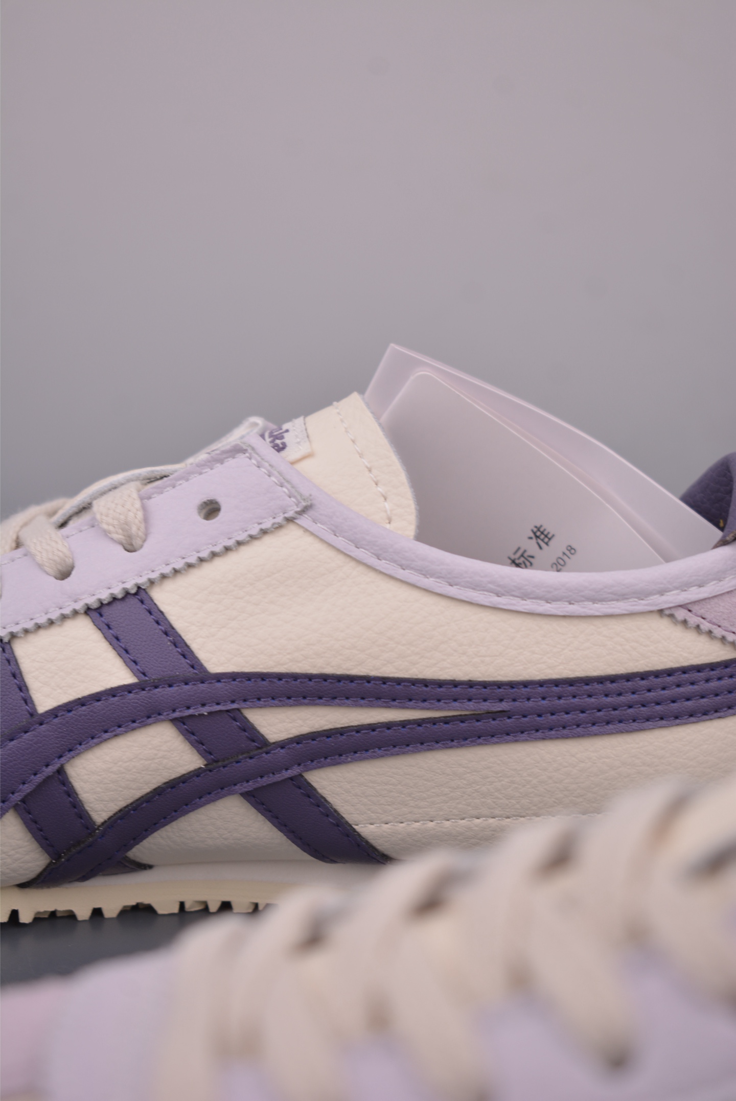 Onitsuka Tiger MEXICO 66 NM Cream & Purple Leather Sneakers -Casual Shoes 9 i1758412237367 2742 0 7