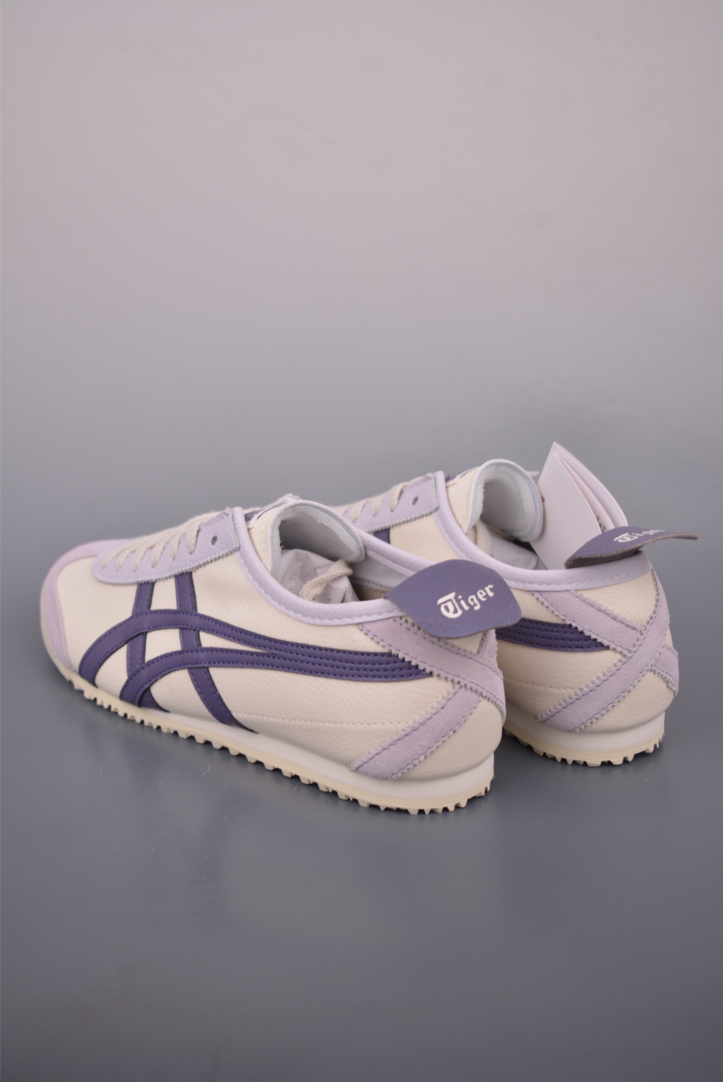 Onitsuka Tiger MEXICO 66 NM Cream & Purple Leather Sneakers -Casual Shoes 3 i1758412237367 3662 0 1