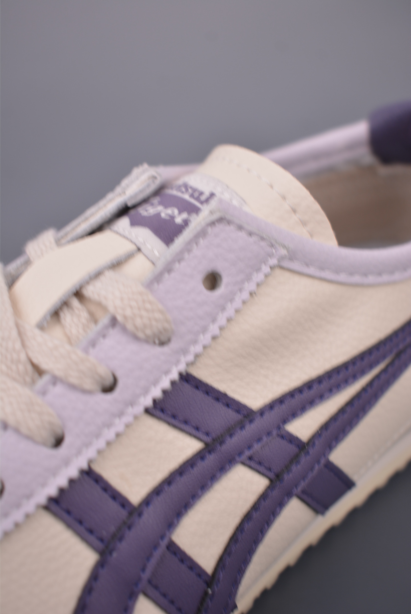 Onitsuka Tiger MEXICO 66 NM Cream & Purple Leather Sneakers -Casual Shoes 8 i1758412238821 3232 0 6