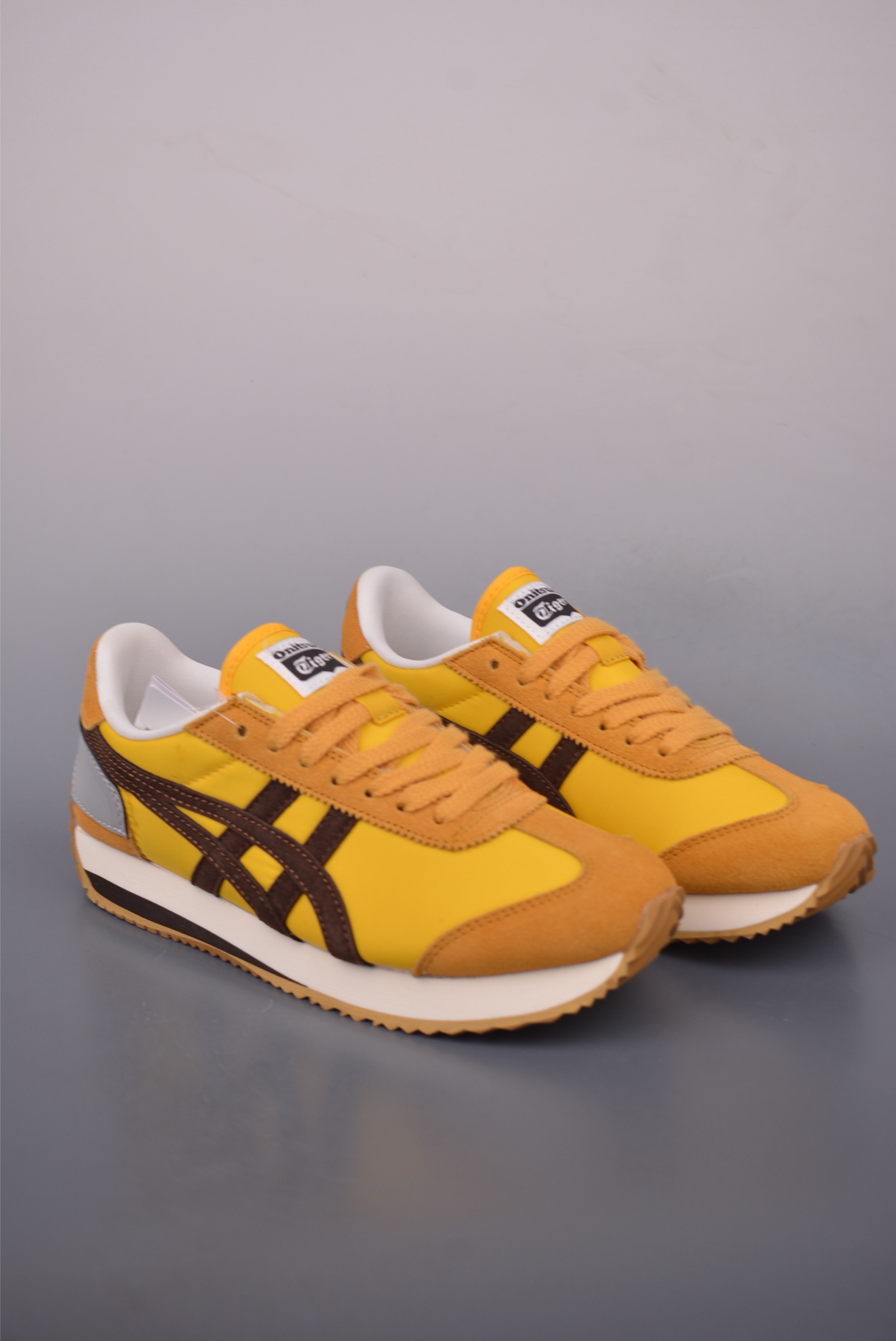 Onitsuka Tiger California 78 Yellow/Brown - Comfortable Cushioning & Breathable