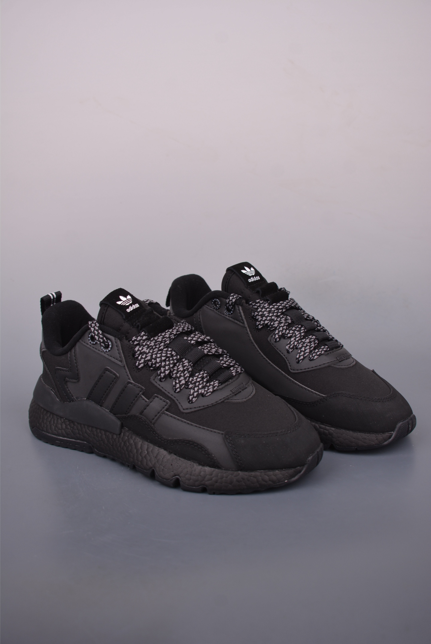 Adidas Nite Jogger Boost: Retro-Style Running Shoes - All Black 2 i1758412941570 7320 0 0