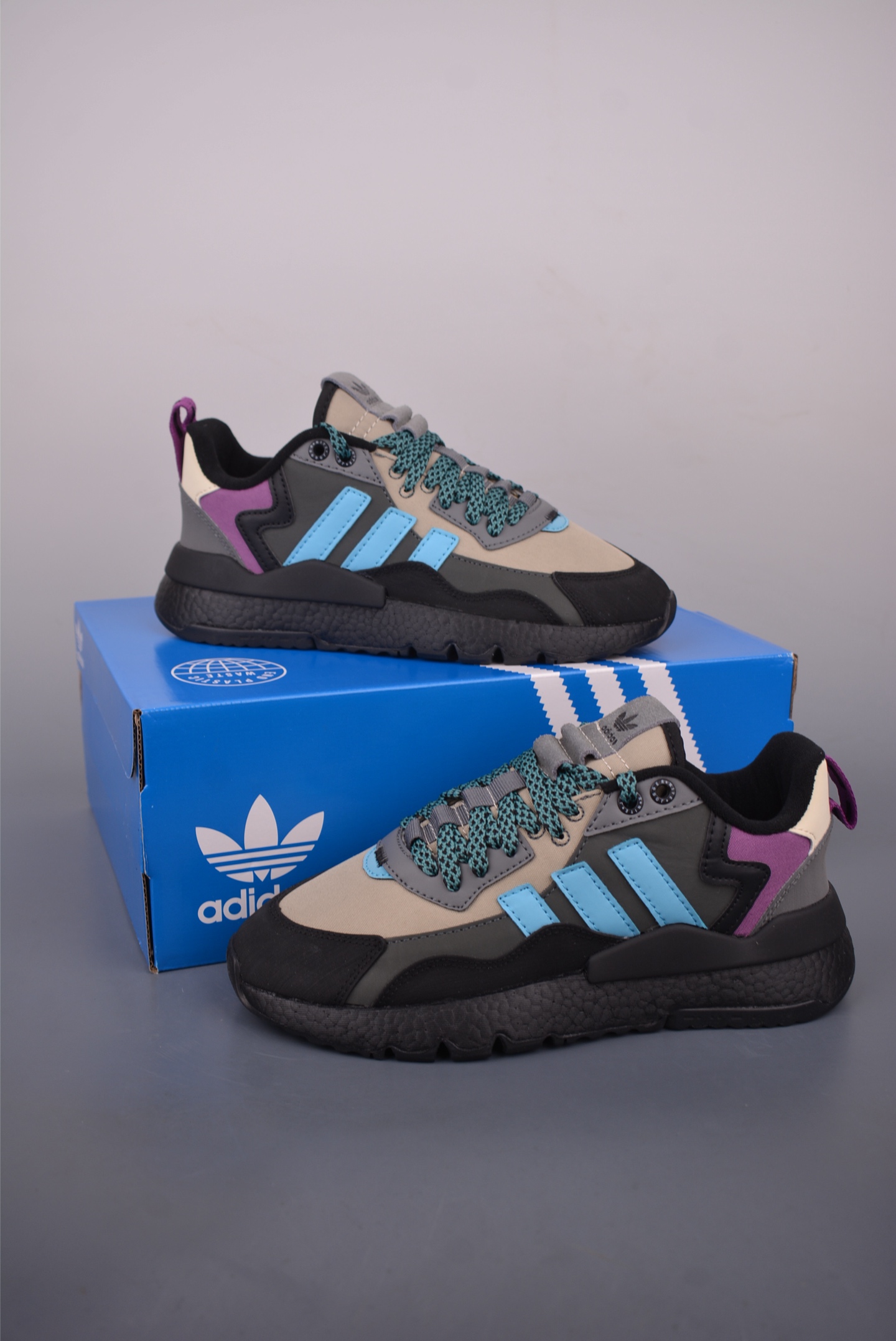Adidas Nite Jogger Boost Retro Running Shoes - Comfortable & Stylish 4 i1758412958439 6417 0 2
