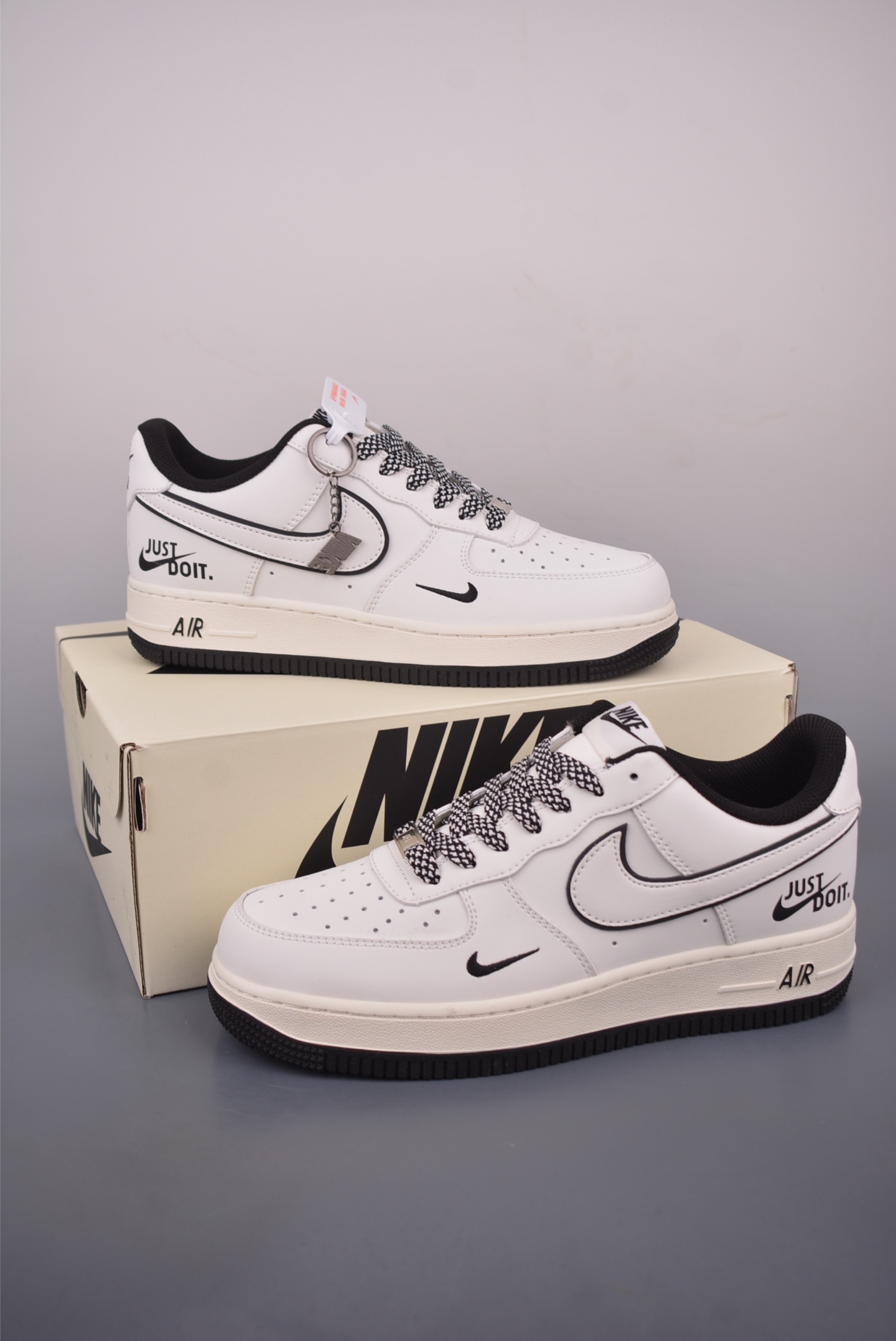 Nike Air Force 1 Low 'Just Do It' White/Black Men's Sneaker 5 i1758413178466 2672 0 4