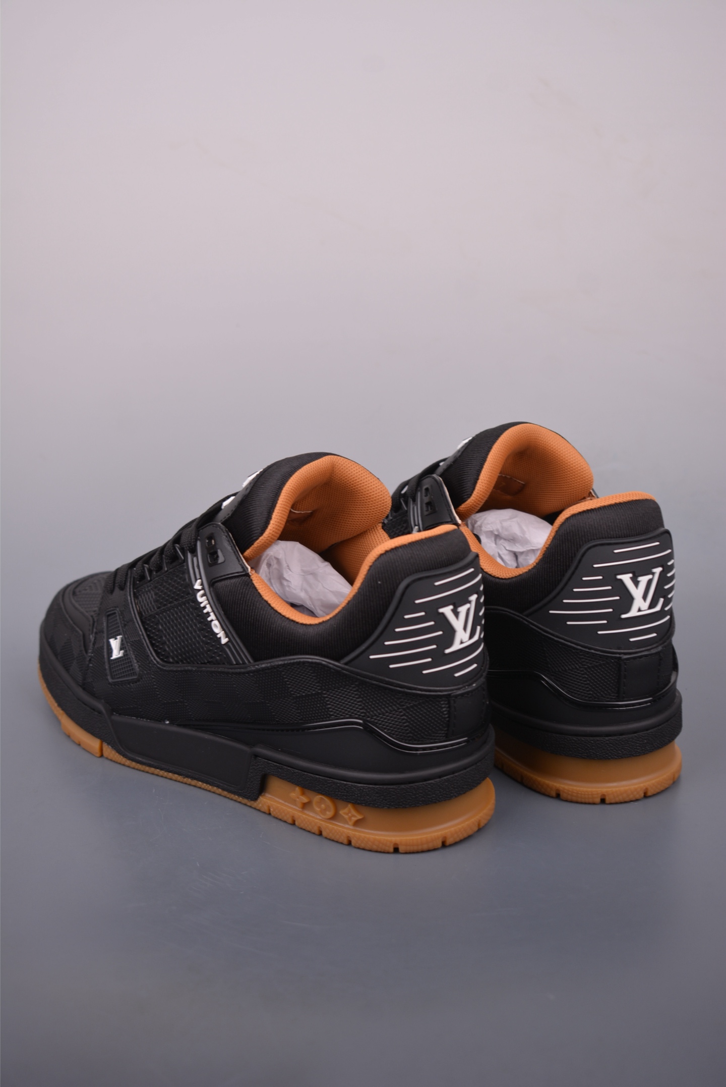 Louis Vuitton Trainer Sneaker 2021 Limited Edition Black Leather Size 35-46 3 i1758413463804 5536 0 1