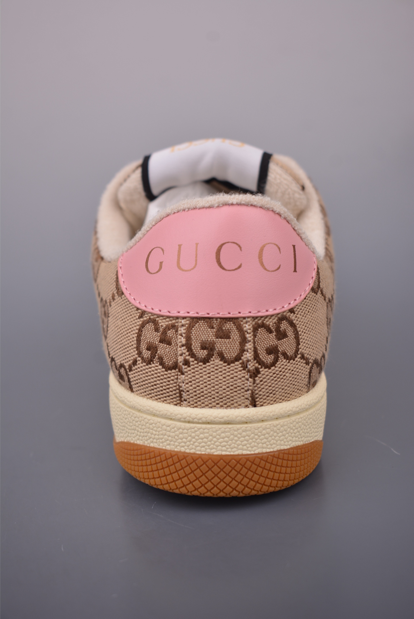 Gucci Screener Sneakers Distressed GG Canvas Stripe Low-Top Lace-Up Shoes 5 i1758416141716 2996 0 3