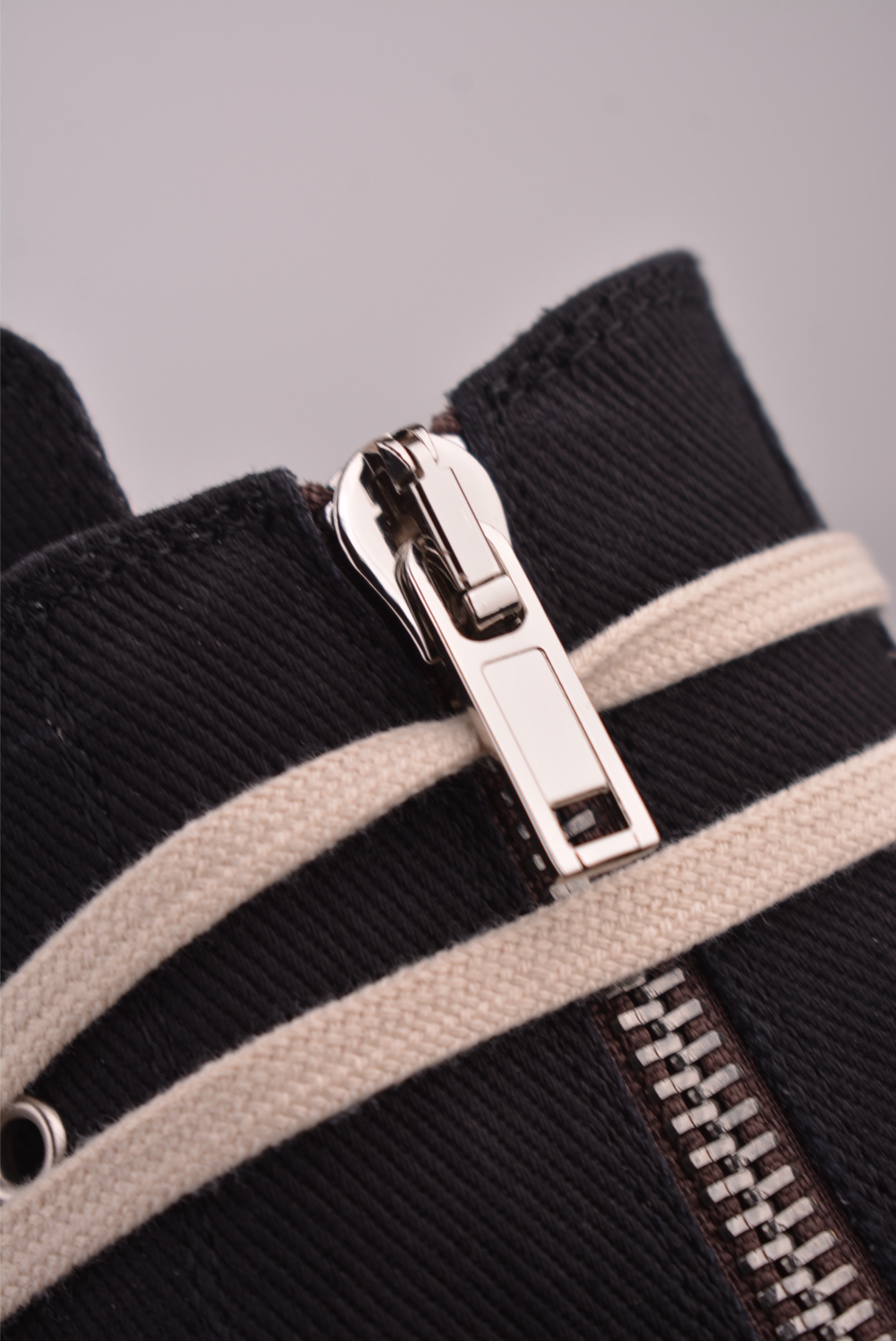 Rick Owens High-Top Sneakers - Black Cotton, Signature Design, and Platform Sole 9 i1758496996745 3140 0 8