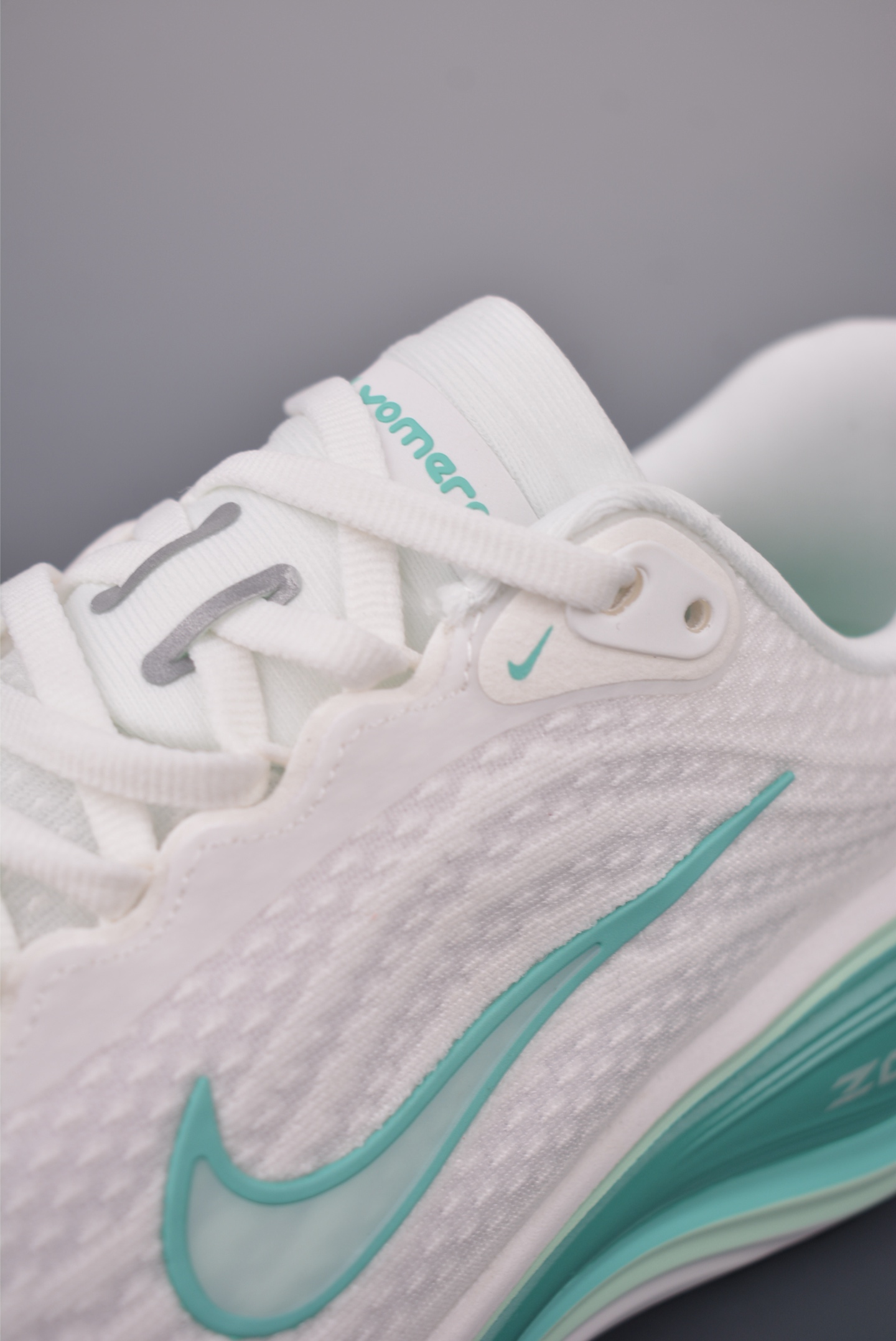 Nike Air Zoom Vomero Plus Running Shoes - White/Turquoise, Enhanced Cushioning 8 i1758583101414 3688 0 6
