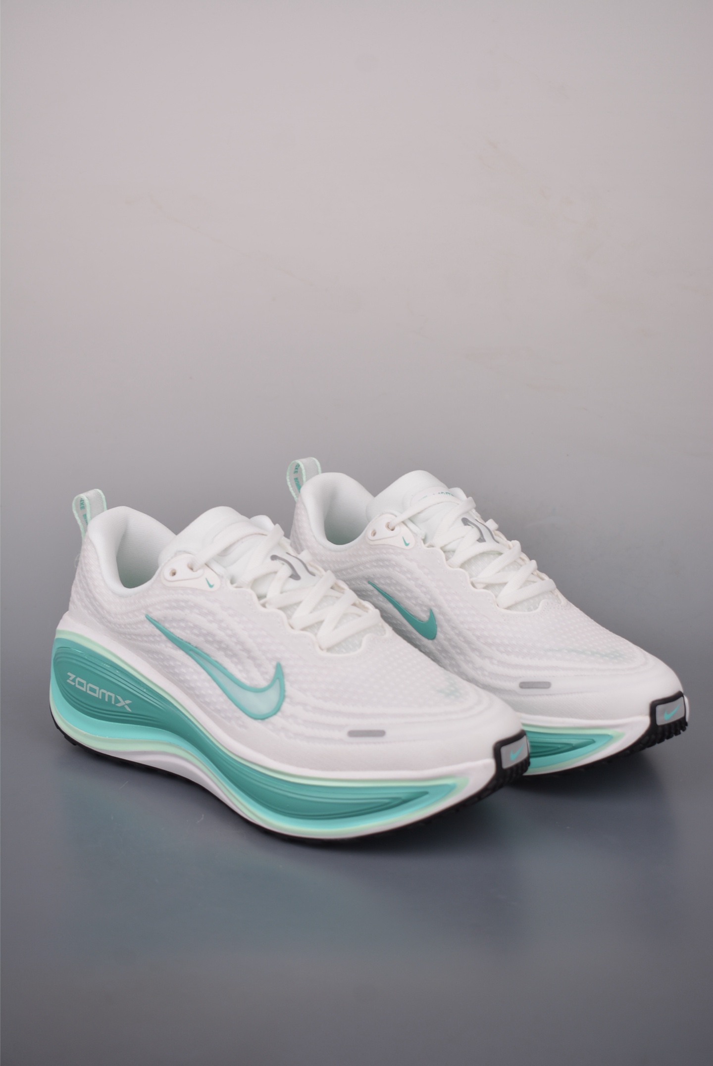 Nike Air Zoom Vomero Plus Running Shoes - White/Turquoise, Enhanced Cushioning 2 i1758583101414 5253 0 0