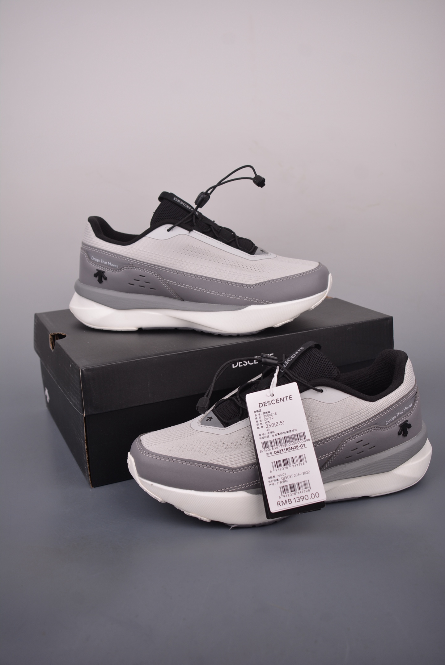 Descente SNOW DF 2.0 Lightweight Cushioned Trail Running Shoes for Men 5 i1758583467335 8360 0 4