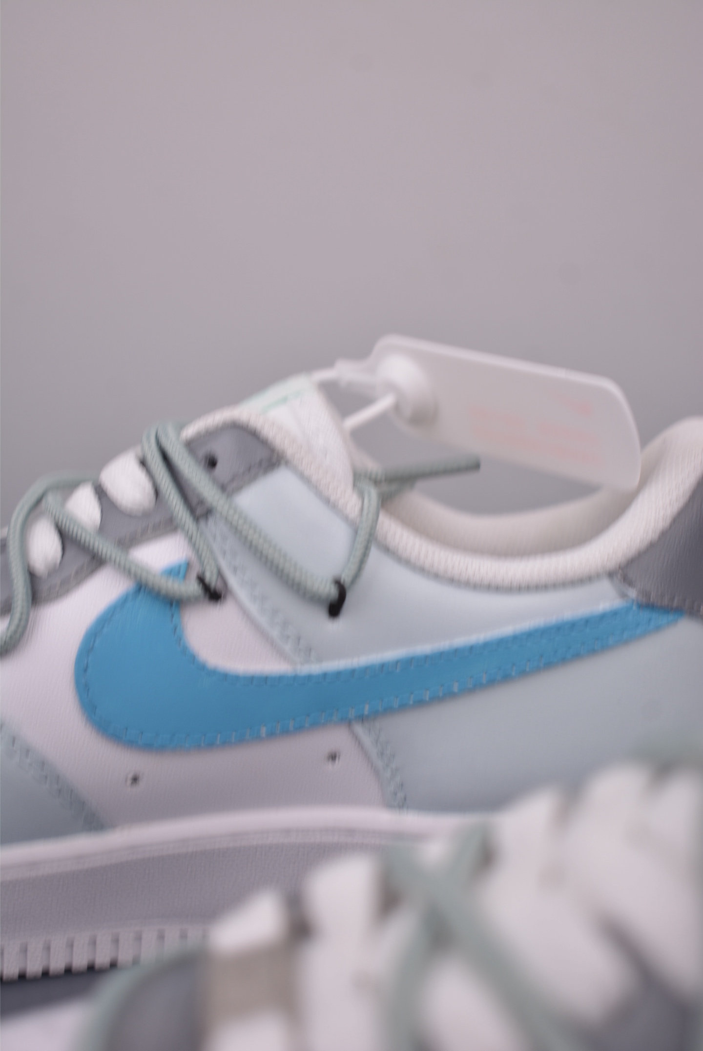 Nike Air Force 1 Low Hand-Painted Graffiti Grey Sneakers - Limited Edition 9 i1758583870639 6363 0 7