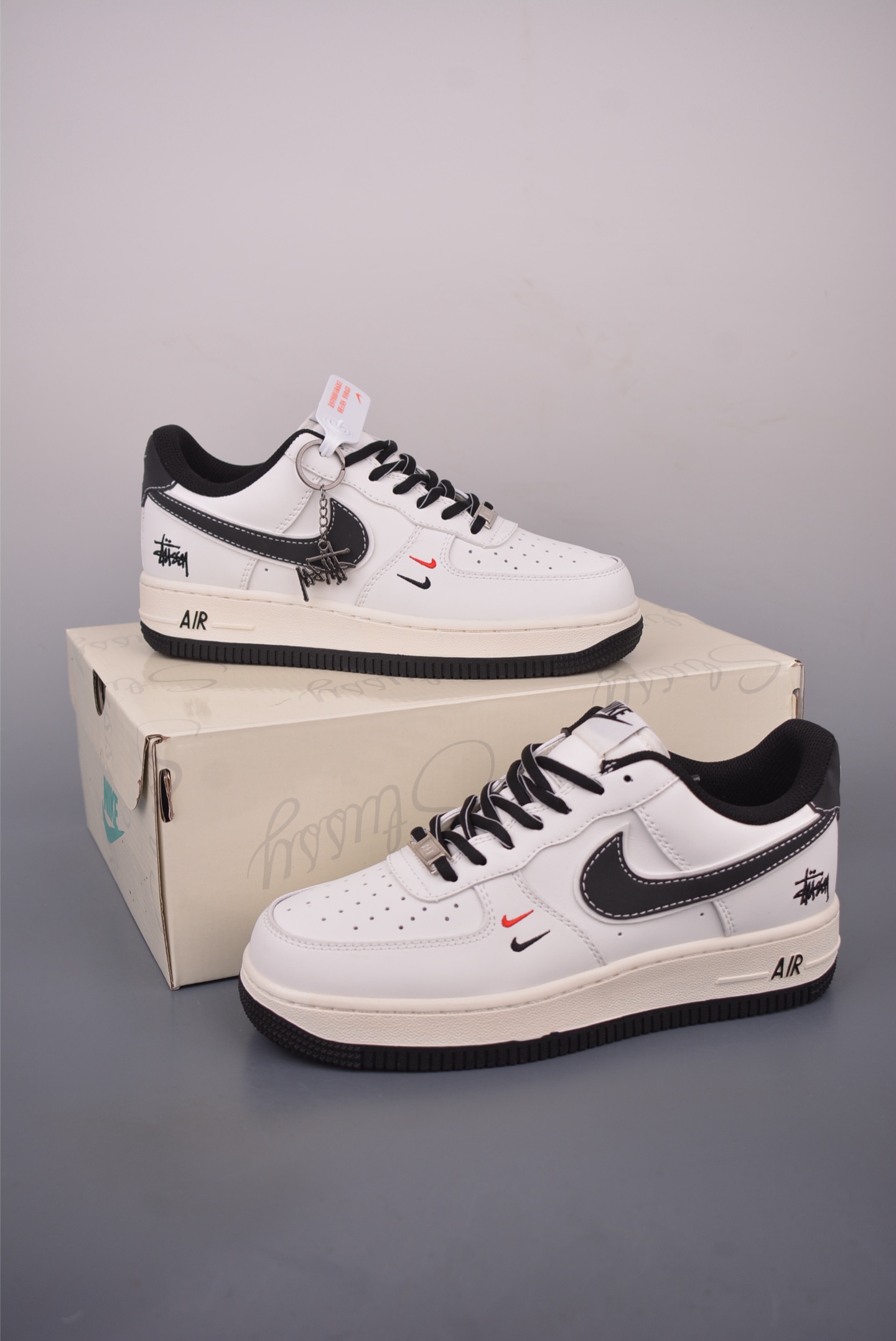 Nike Air Force 1 Low Stussy Collab - Original Authentic Design & Comfort 5 i1758584018523 2279 0 4