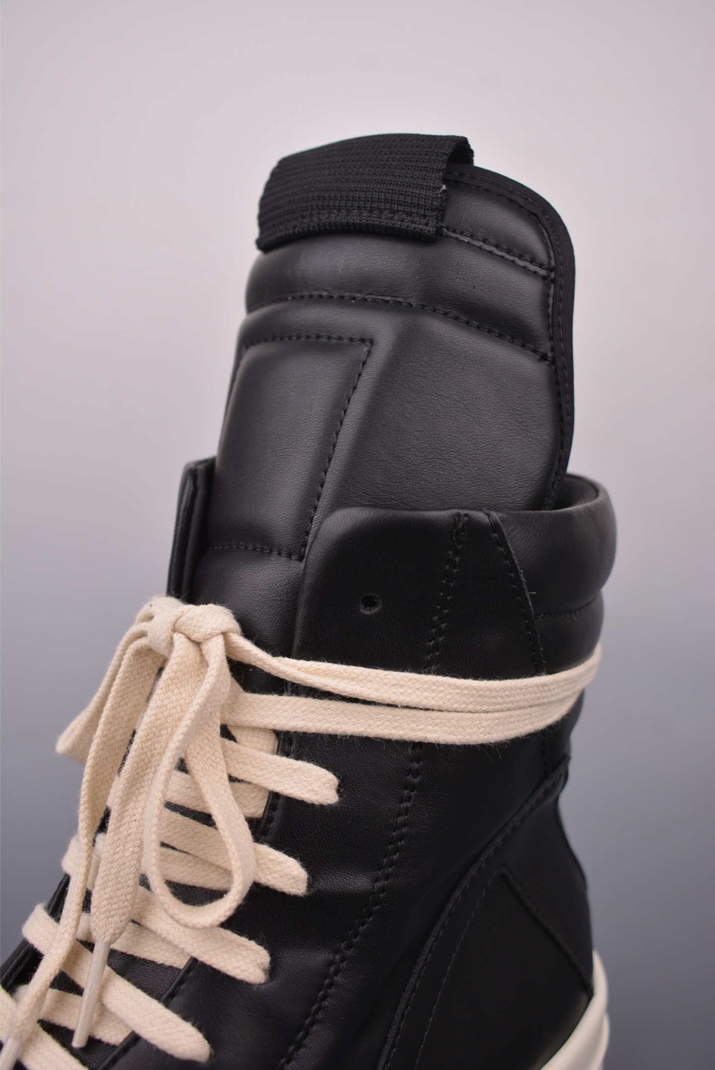 Rick Owens DRKSHDW High-Top Sneakers Black Milk Rubber Sole, Size 36-46 8 i1758584310402 3267 0 6