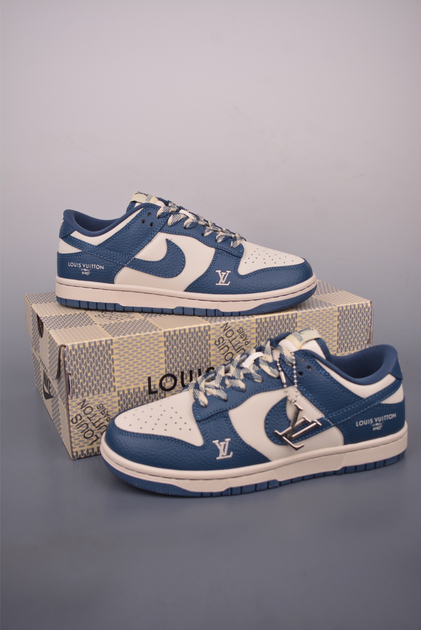 Nike SB Dunk Low Louis Vuitton Collab Premium Leather Sneakers - Limited Edition 6 i1758670356437 2517 0 4