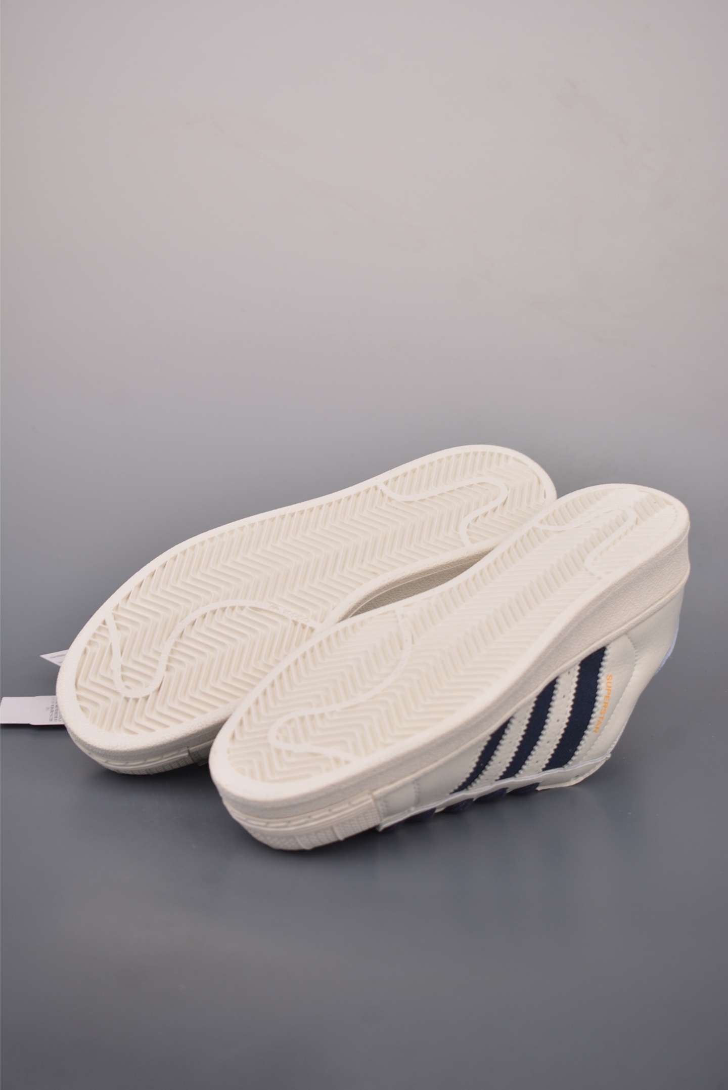 Adidas Originals Superstar White Blue Leather Sneakers - Classic Shell Toe Style 4 i1758753087520 2381 0 2