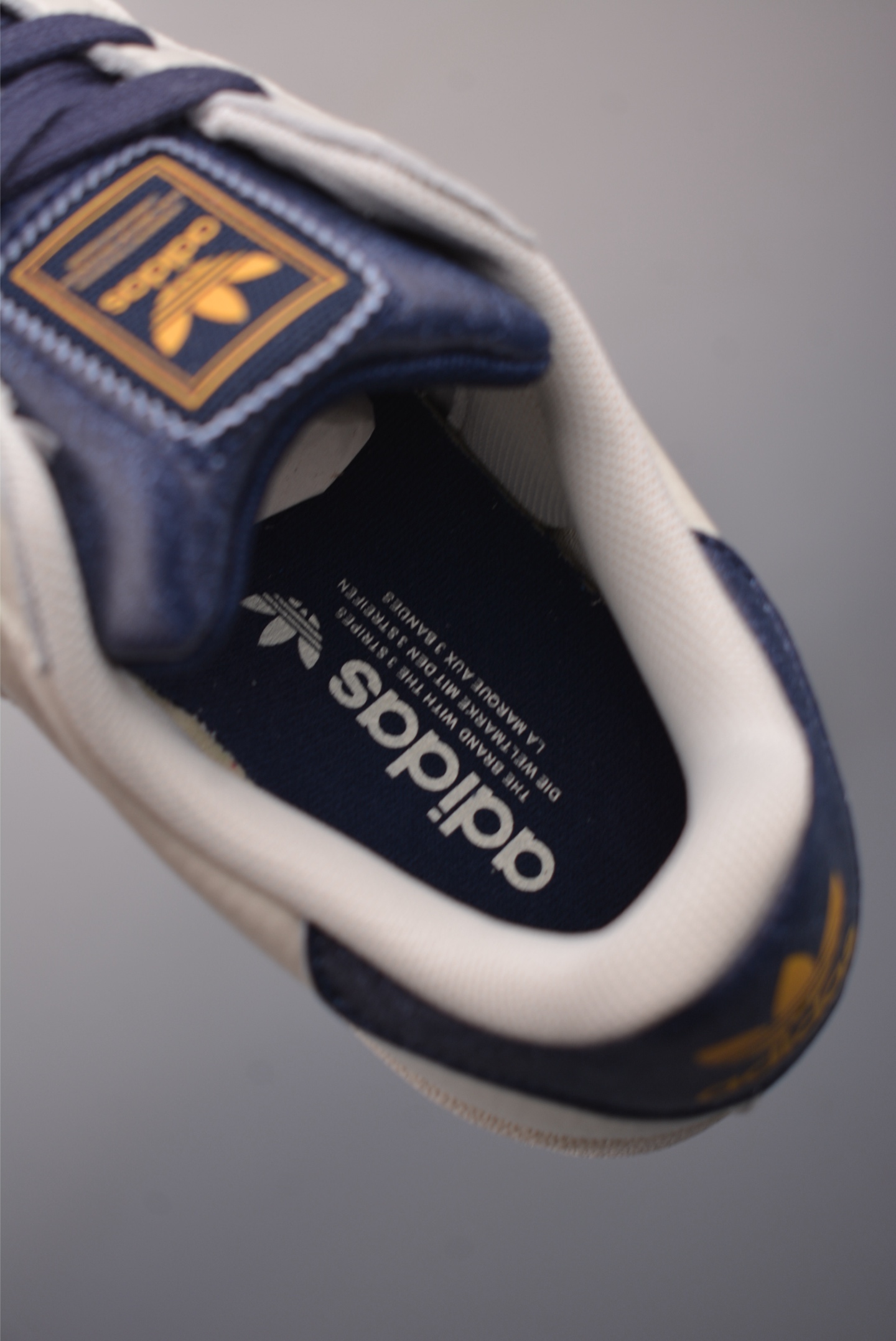 Adidas Originals Superstar White Blue Leather Sneakers - Classic Shell Toe Style 10 i1758753089230 3152 0 8