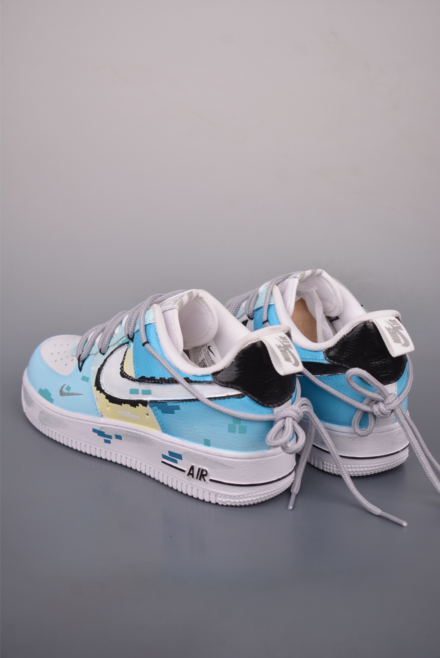 Nike Air Force 1 Low Hand-Painted Graffiti Electric Game Blue Sneakers 3 i1758753151600 7531 0 1