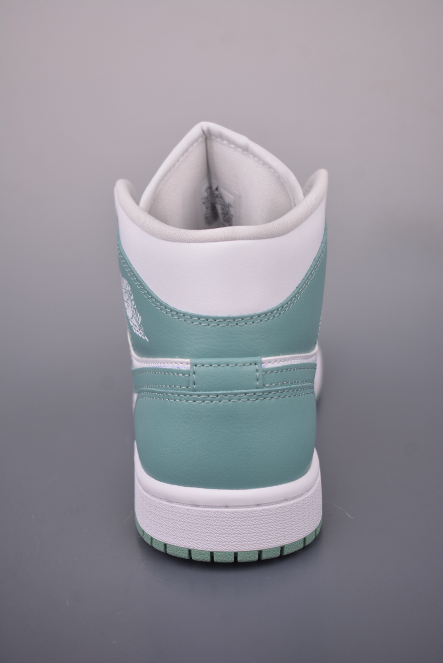 原装裸鞋级 市面最高工艺产物 Air Jordan 1 Mid白绿 纯原系列 BQ6472-138
