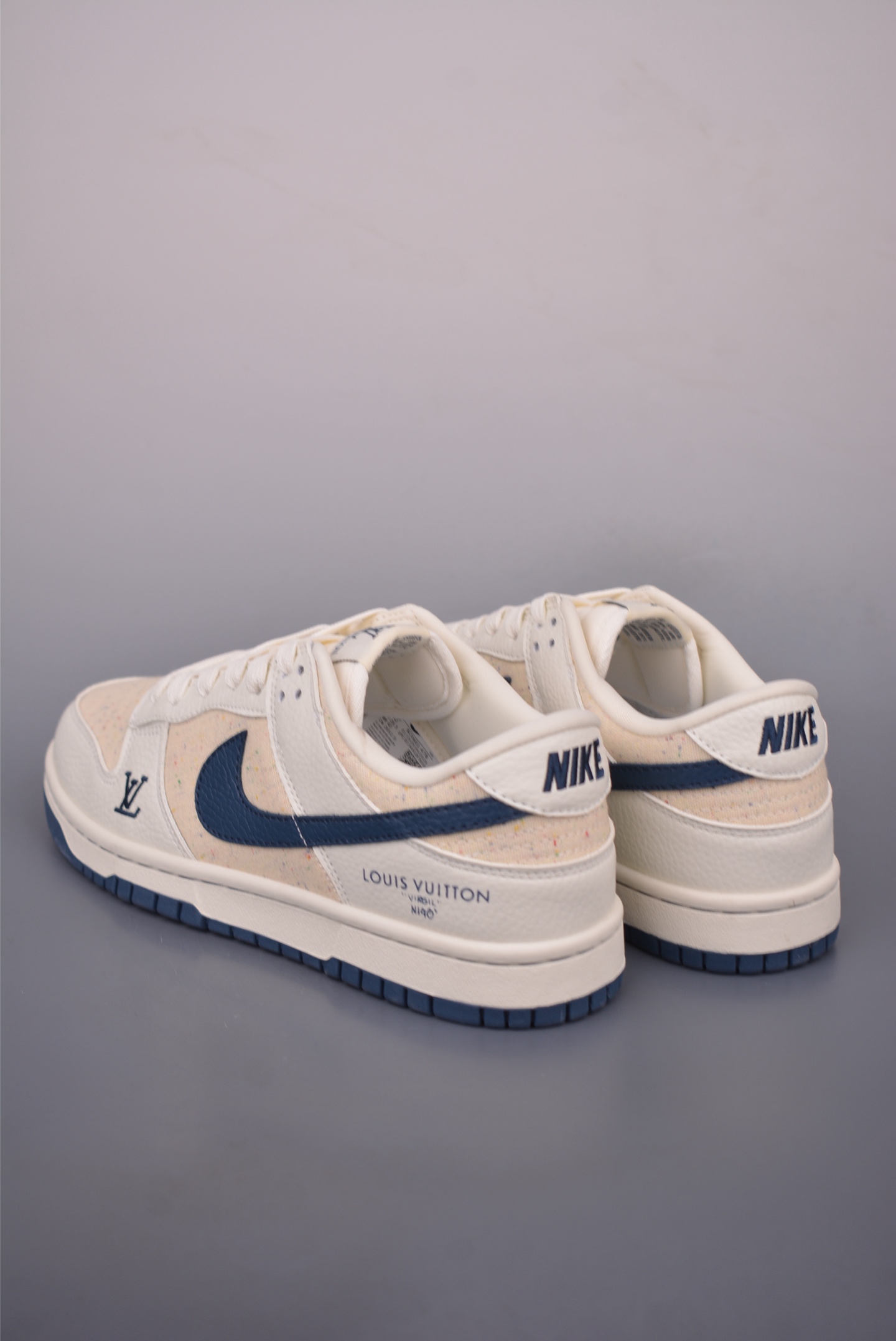 Nike SB Dunk Low Louis Vuitton Cream/Blue Men's Sneaker, Durable and Stylish 2 i1758754343403 4634 0 1