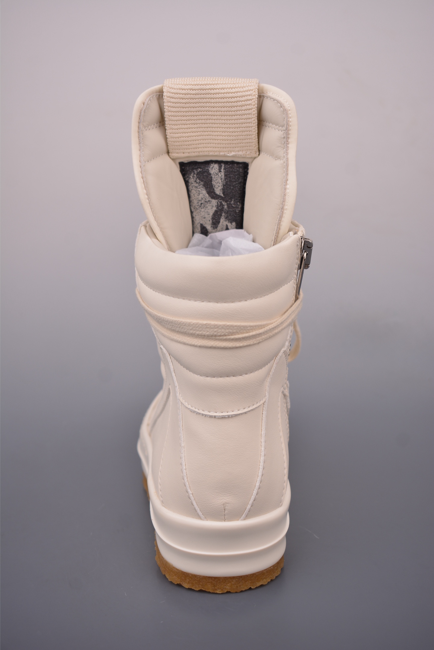 Rick Owens High-Top Sneakers - Leather, Lace-Up, and Distinctive Style 5 i1758757701981 1518 0 3