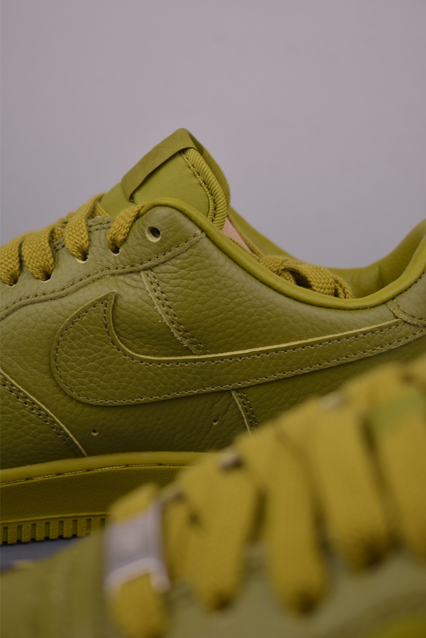 Nike Air Force 1 Low Olive Green Leather Sneakers - Original Air Cushion 9 i1758841706099 8405 0 7