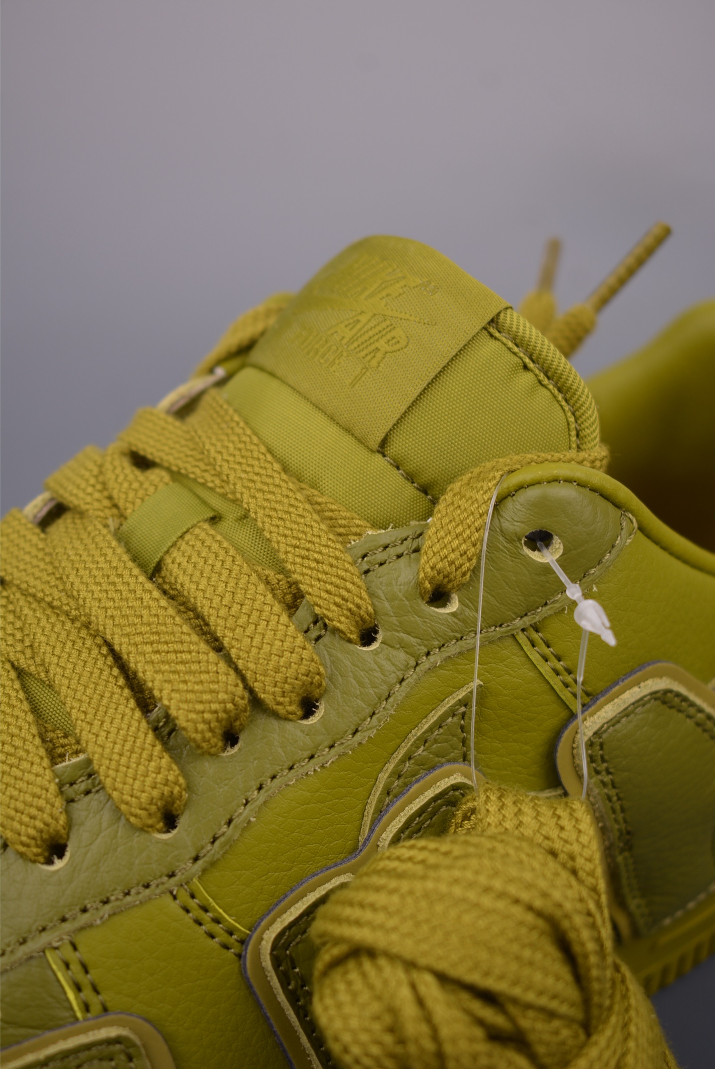 Nike Air Force 1 Low Olive Green Leather Sneakers - Original Air Cushion 8 i1758841706178 8761 0 6