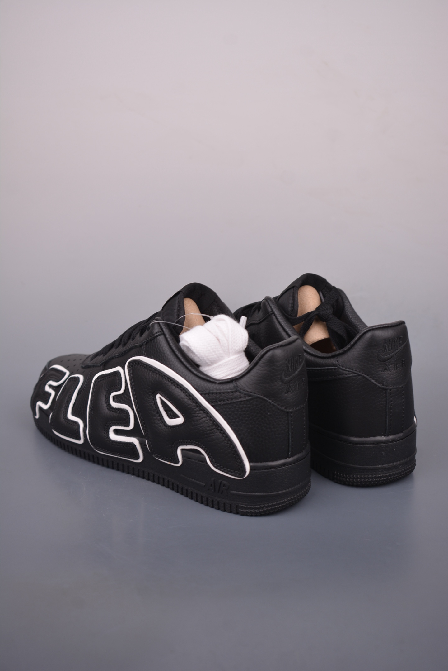 Nike Air Force 1 Low Black with White 'AIR' Lettering, Multiple Sizes Available 3 i1758841747340 8280 0 1