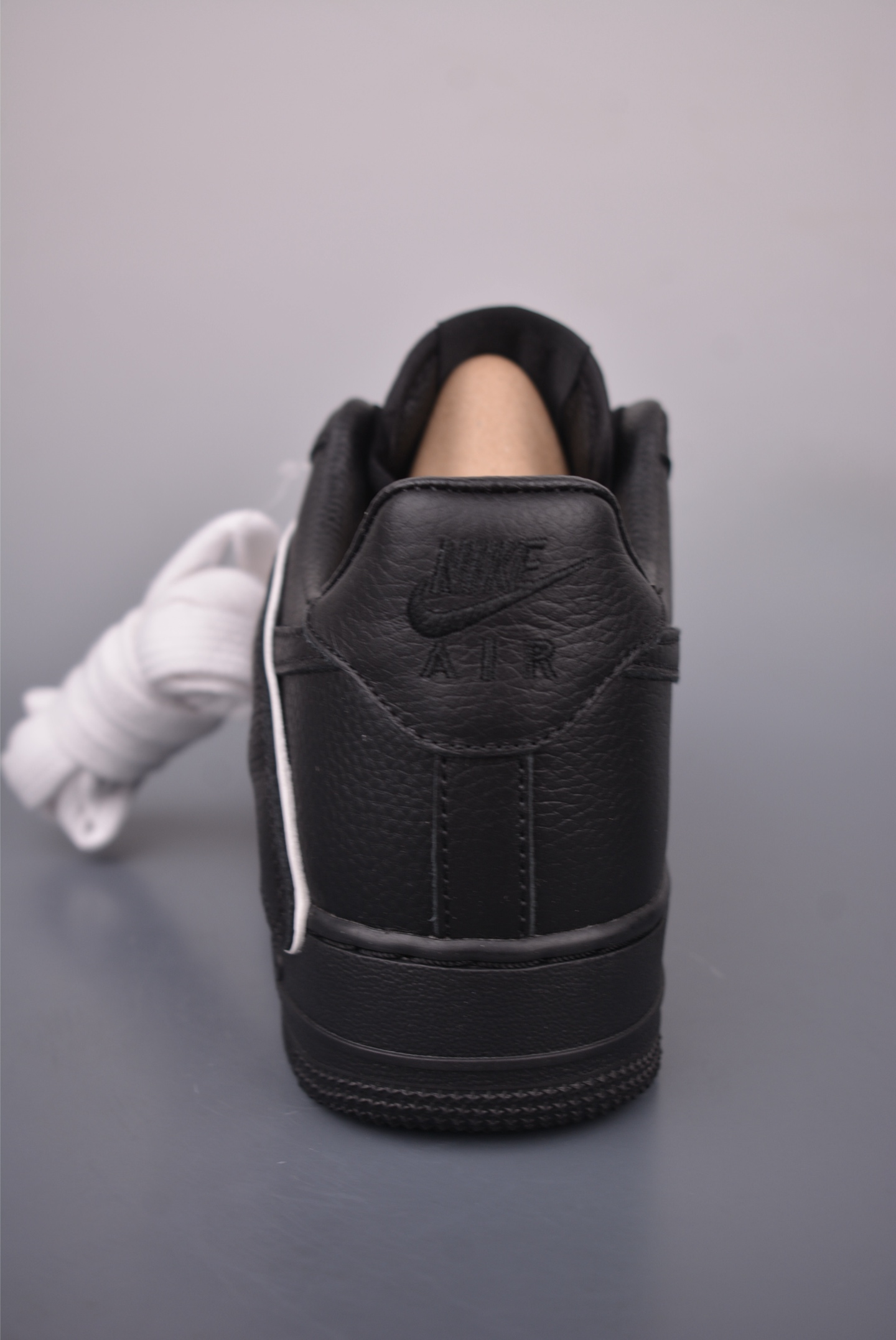 Nike Air Force 1 Low Black with White 'AIR' Lettering, Multiple Sizes Available 5 i1758841772257 8442 0 3