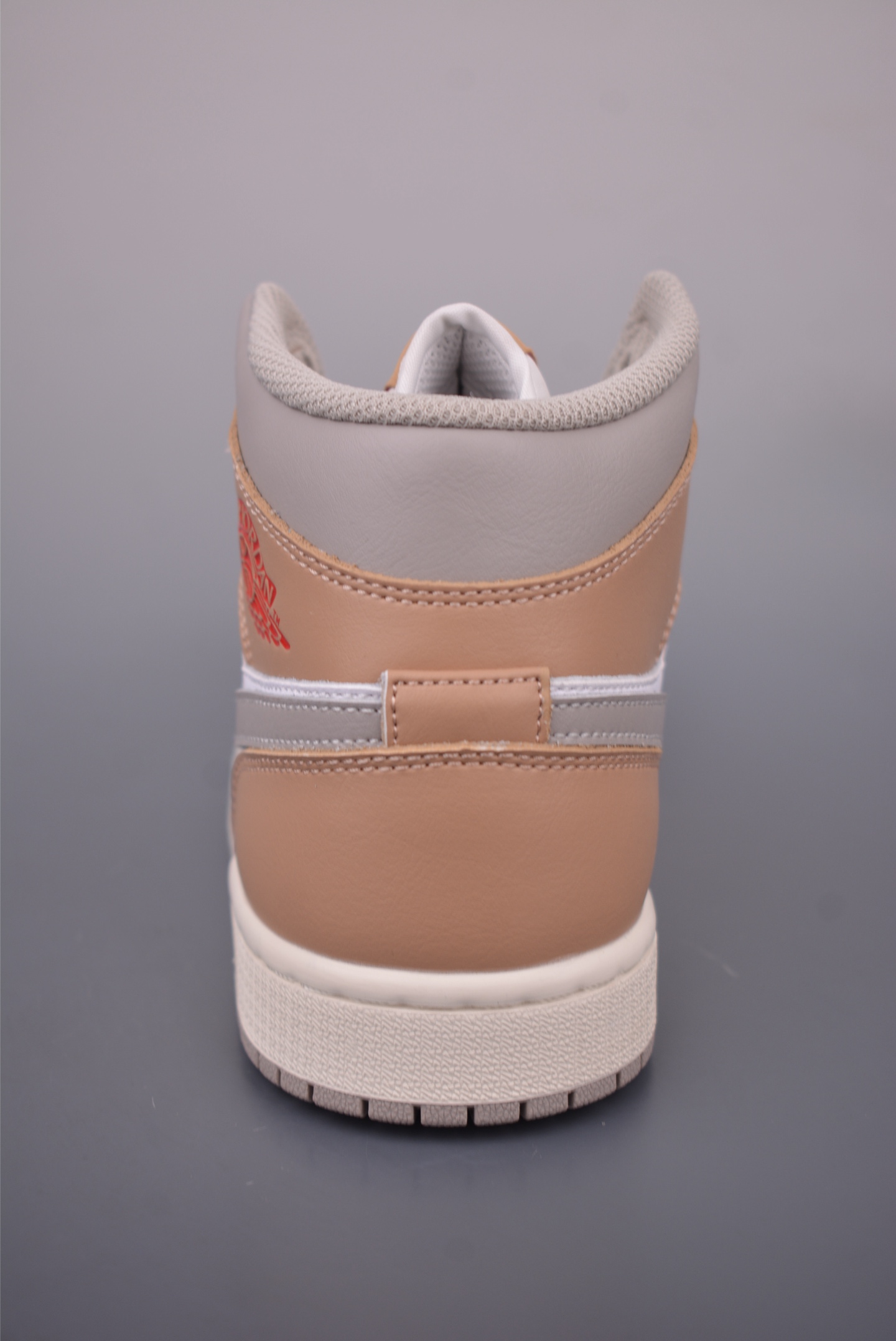 Air Jordan 1 Mid White Tan Sneakers, Premium Leather, Original Design 4 i1758842089566 9200 0 3