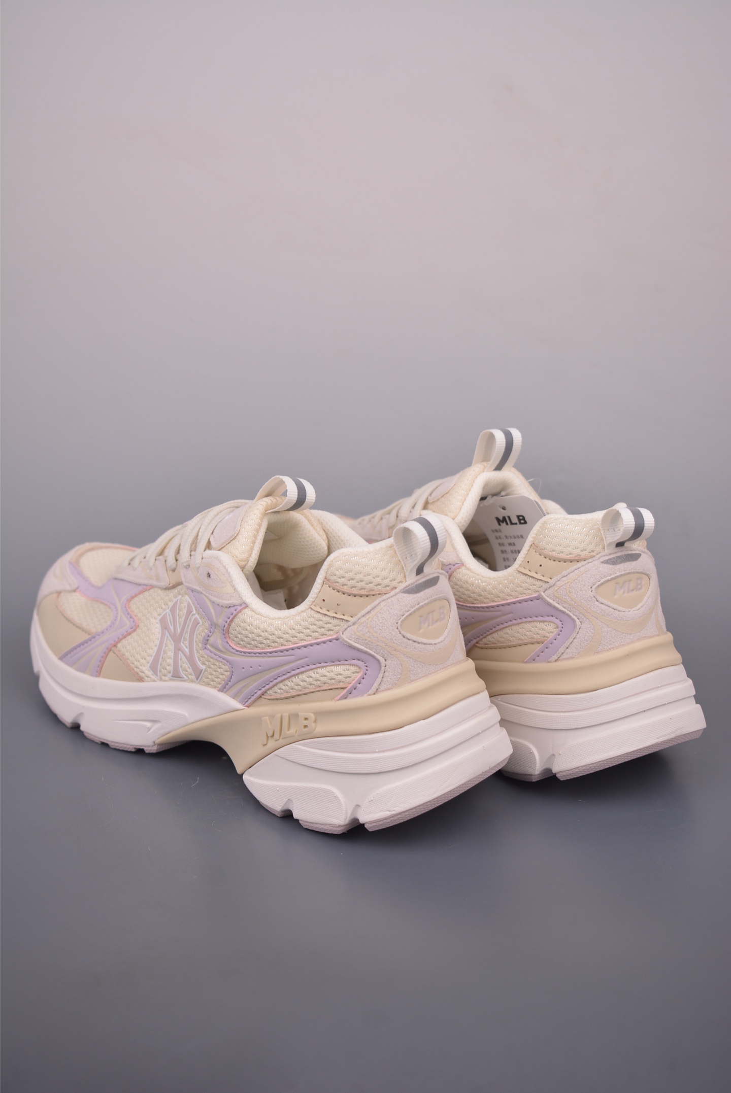 180 MLB CURVE RUNNER SPEED SD 纽约洋基队 潮流时尚厚底运动鞋 3ARNC045N