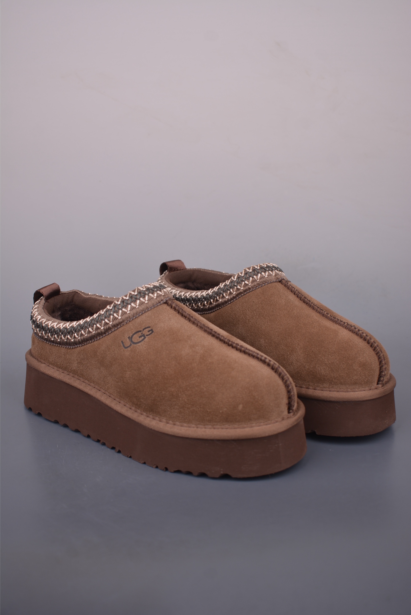 UGG Women's Tasman Mule Slippers Suede Warm Lining Slip-On Shoes 1 i1758843222939 9954 0 0
