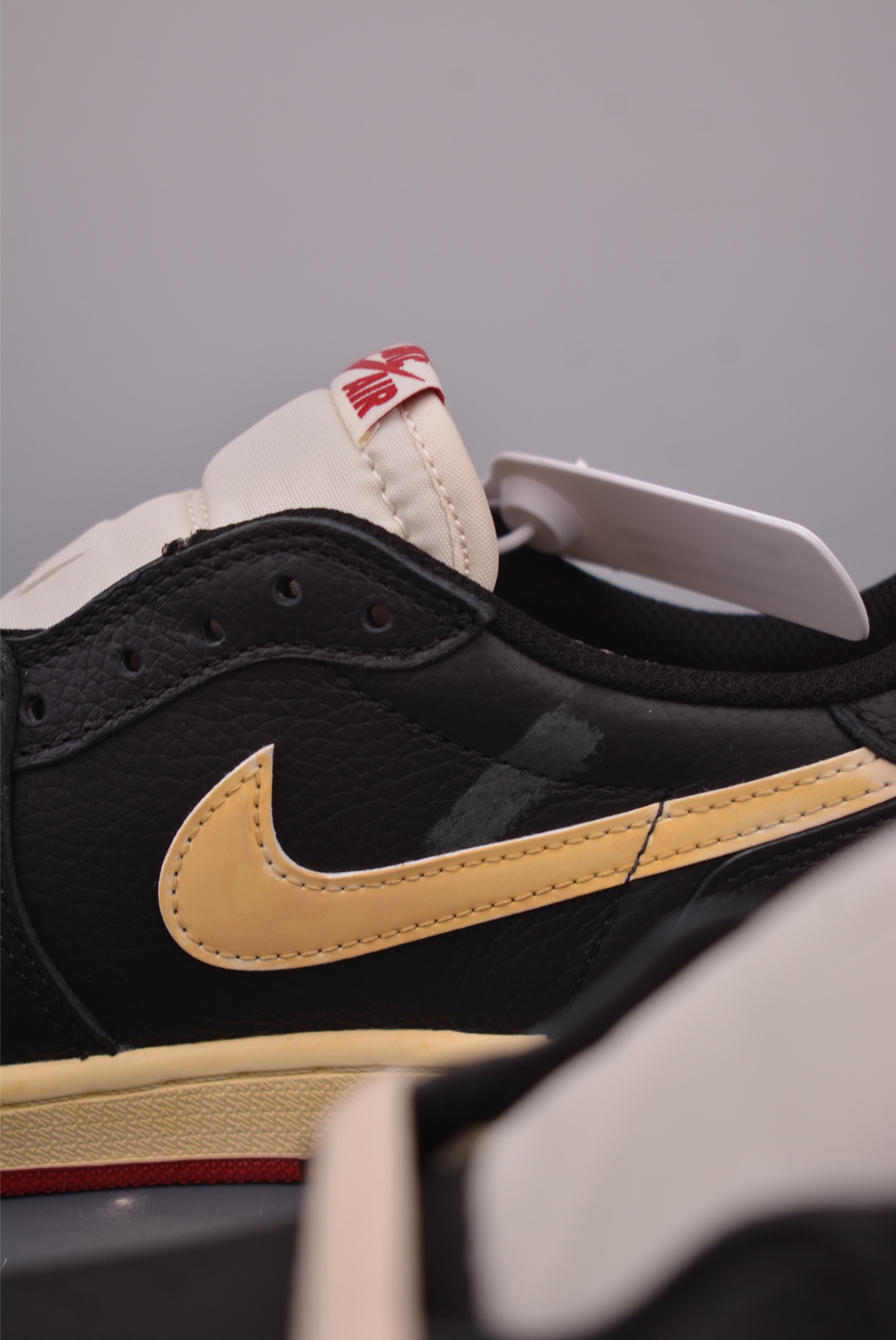 Air Jordan 1 Low White Black Red Distressed - Premium Leather, Ultimate Comfort 9 i1758927753453 8497 0 7