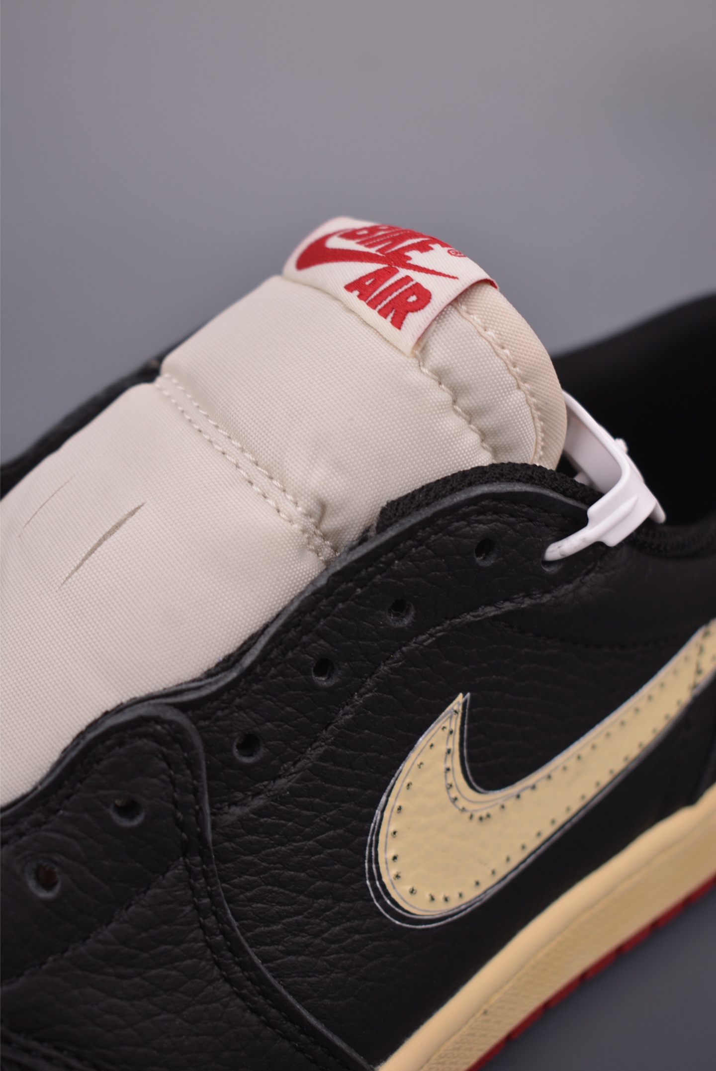 Air Jordan 1 Low White Black Red Distressed - Premium Leather, Ultimate Comfort 8 i1758927755632 416 0 6