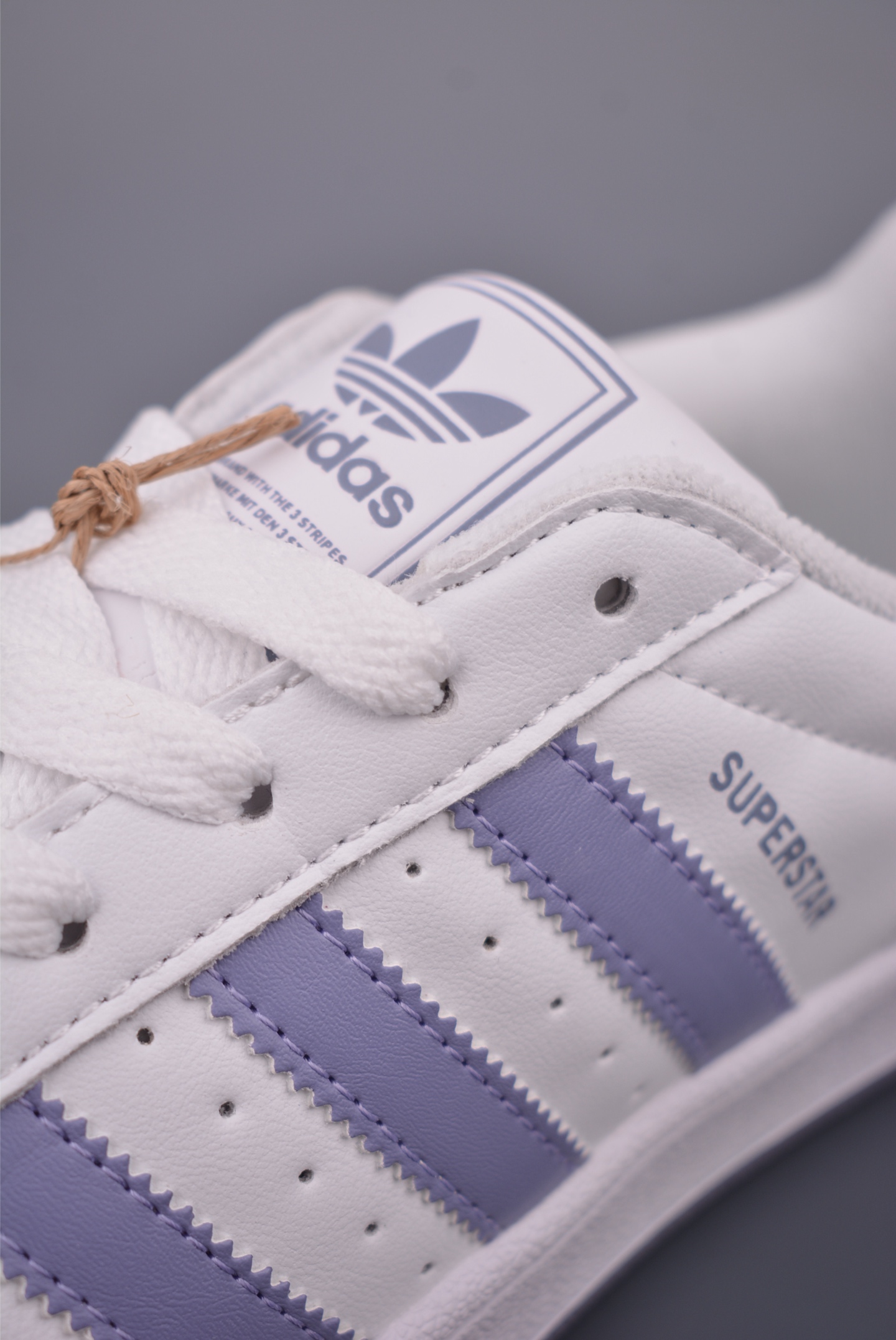 Adidas Originals Superstar 2.0 White/Purple Leather Women's Sneaker 7 i1758928541156 8861 0 6