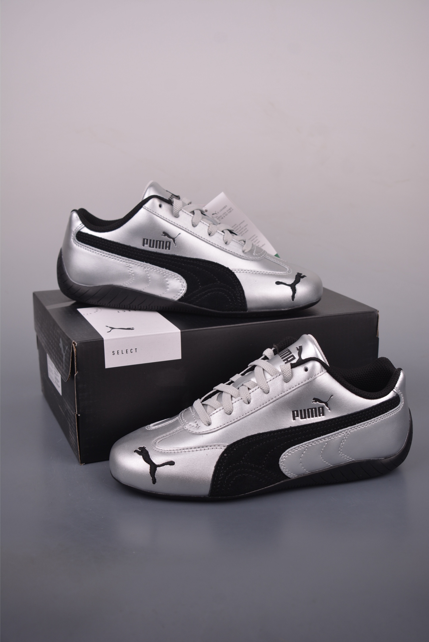 Puma Speedcat OG Sparco Racing Shoes - Silver/Black, Retro Motorsport Style 6 i1759016429967 8879 0 4