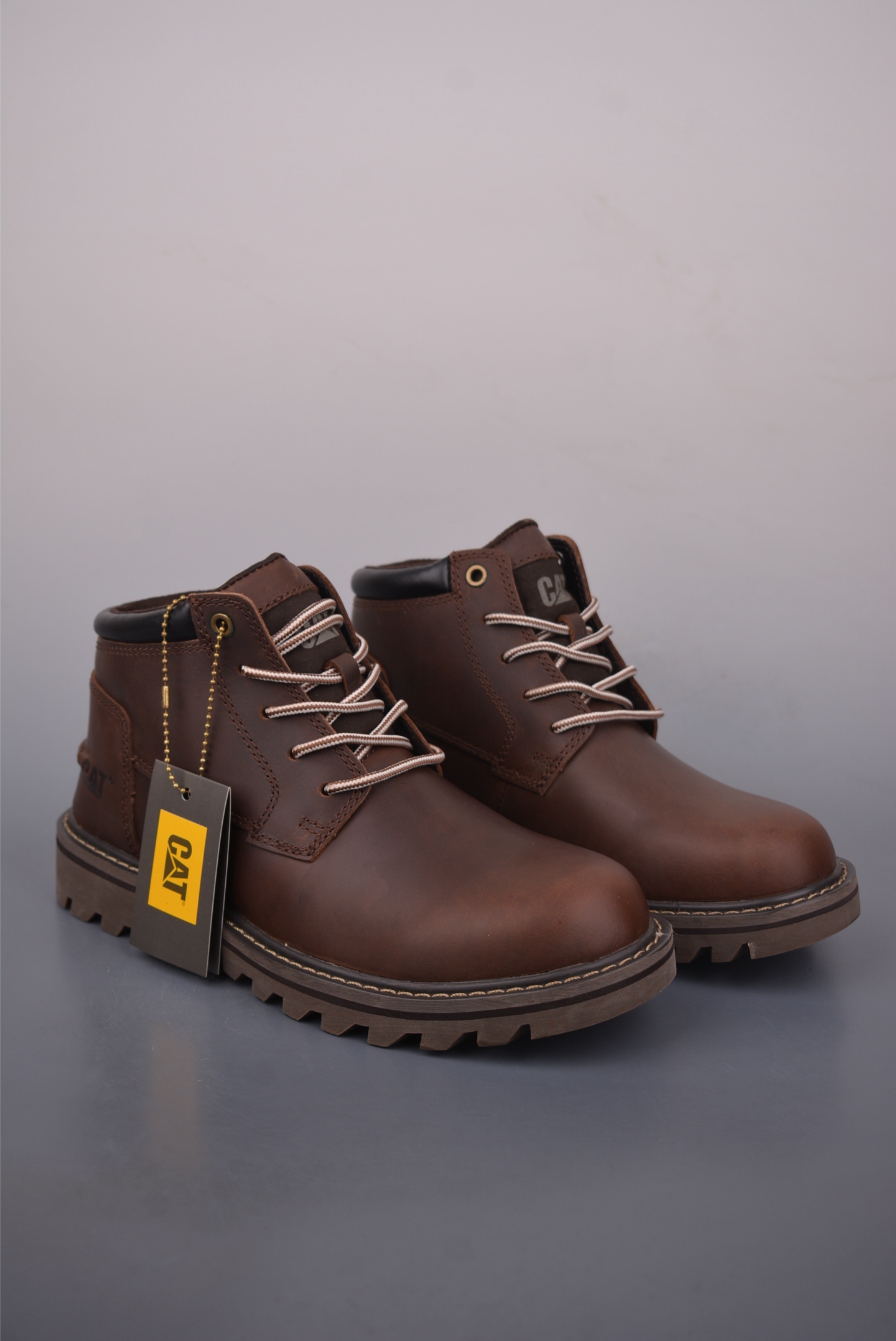 CAT Men's Classic Leather Martin Boots - Stylish and Durable for Outdoor Wear 2 i1759017210666 752 0 0