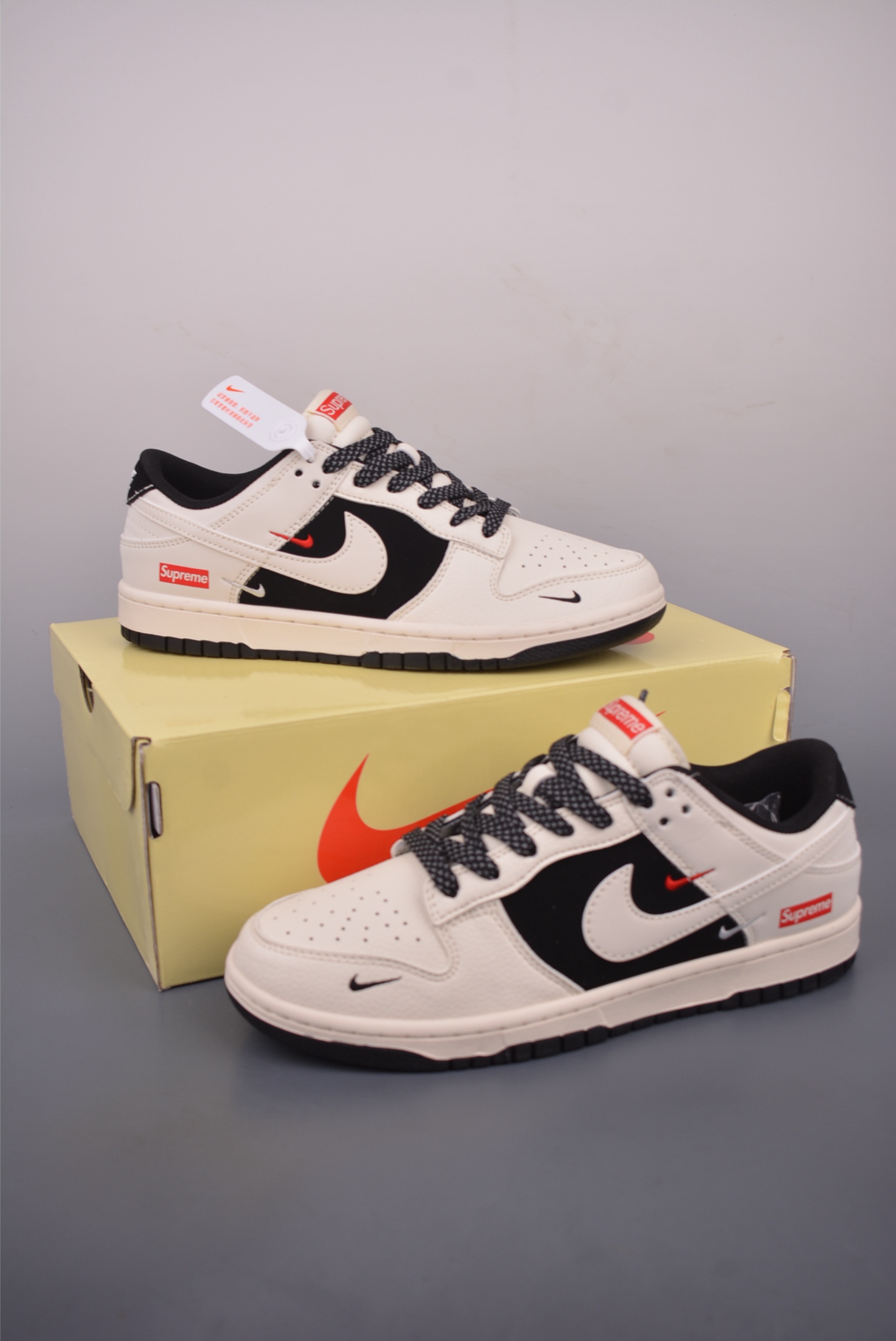 Nike SB Dunk Low Supreme Cream Black Men's Sneakers Shoes Size JP1628-0102722 5 i1759017757838 285 0 4