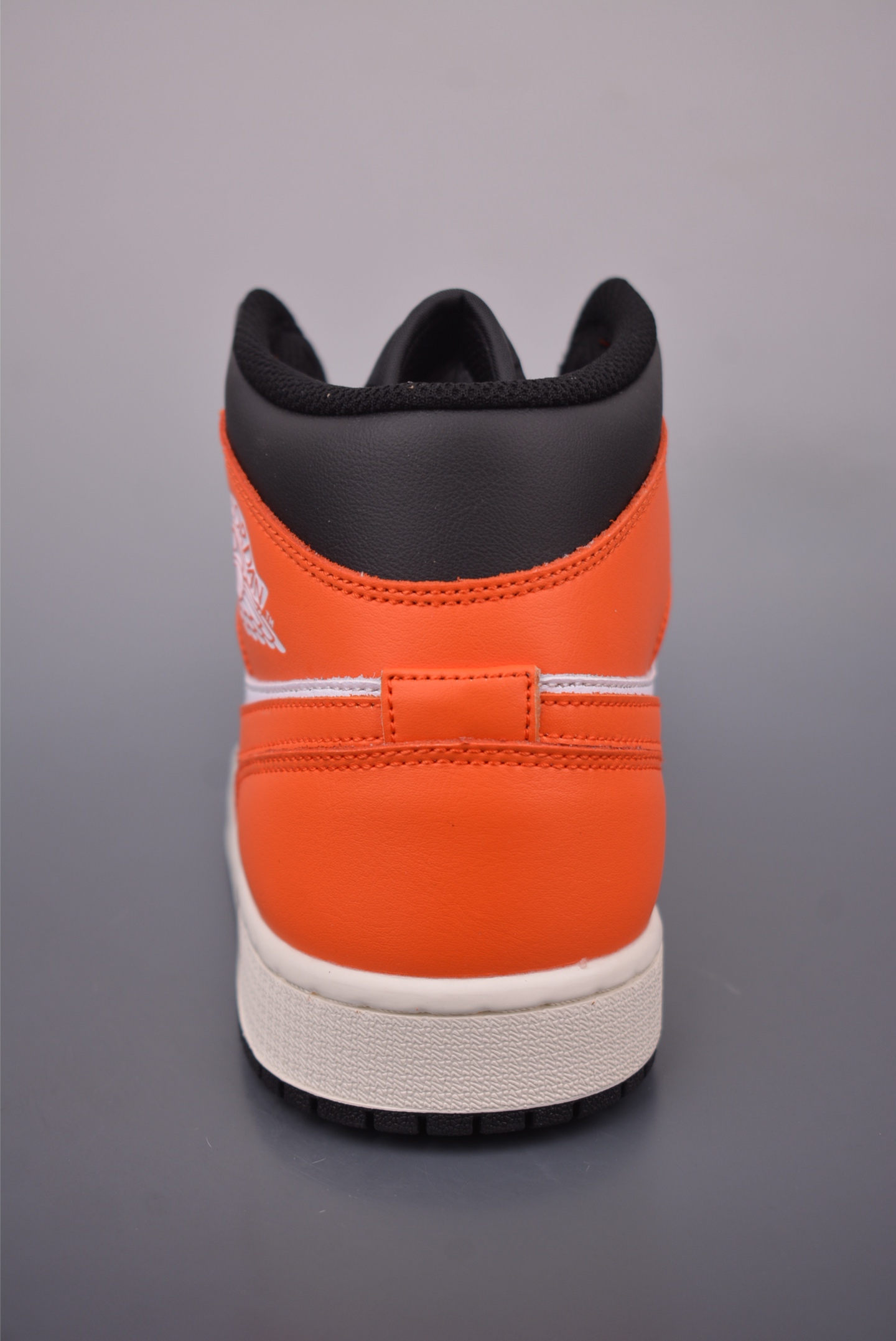 Air Jordan 1 Mid Black, White, and Orange - Fashionable Sneaker 5 i1759019976759 6925 0 3
