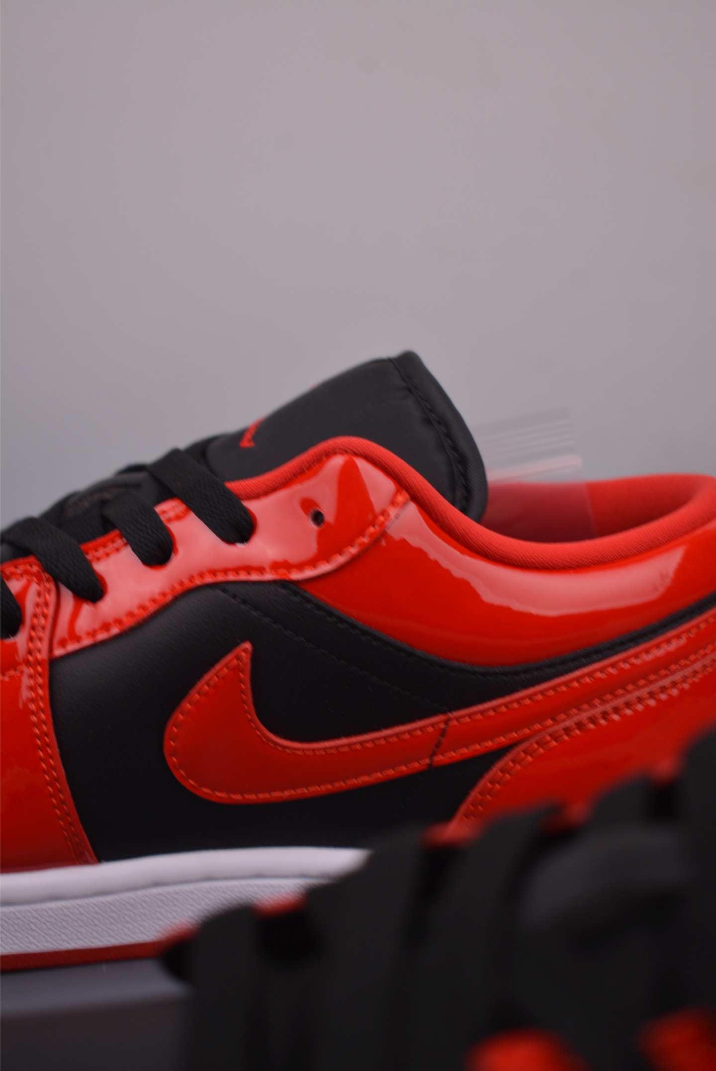 Air Jordan 1 Low Black Red Casual Sneakers - Official Colorway & Premium Leather 8 i1759020023659 984 0 7