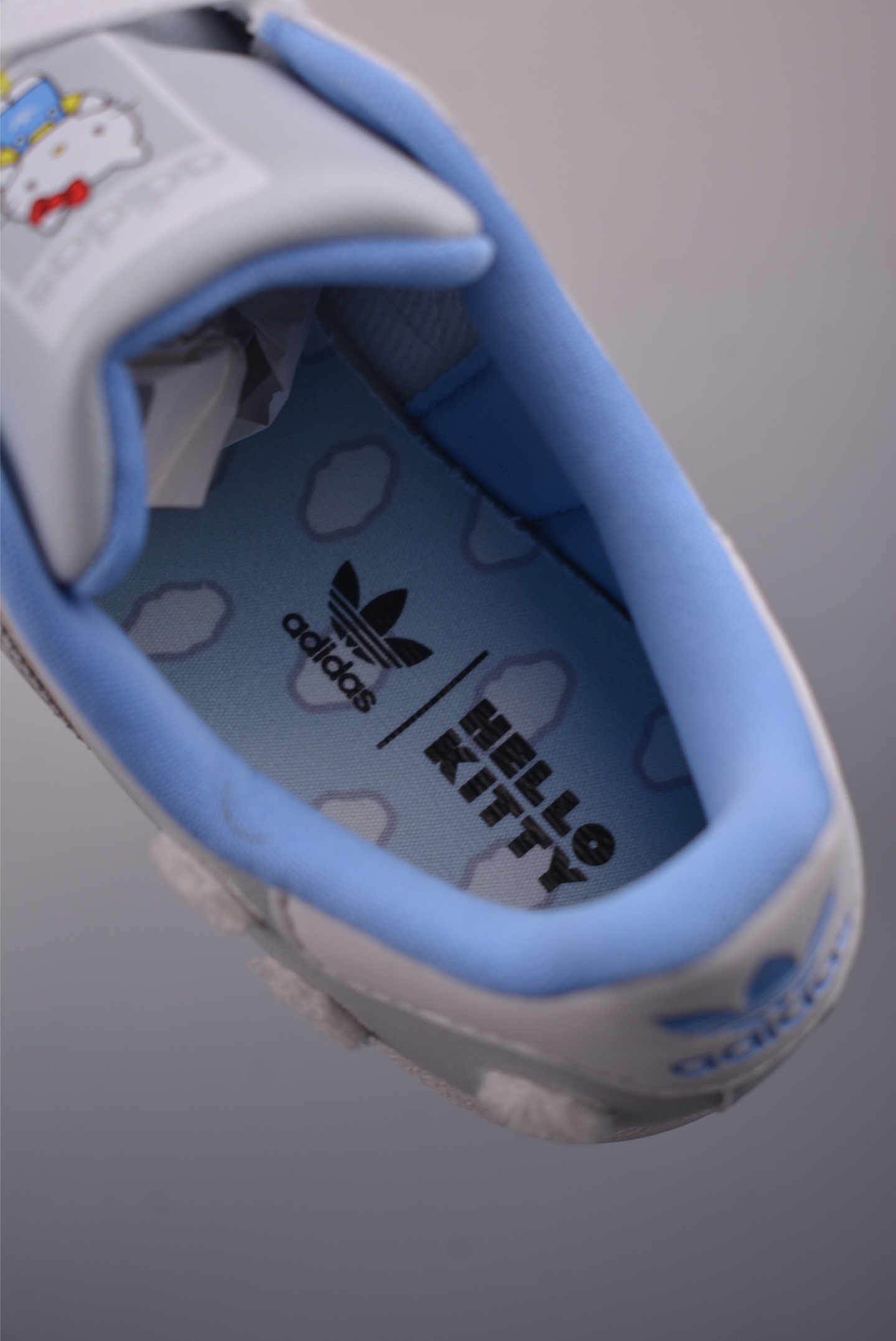 Adidas Originals Superstar Hello Kitty Edition White Blue Leather Sneakers 10 i1759020102784 526 0 8