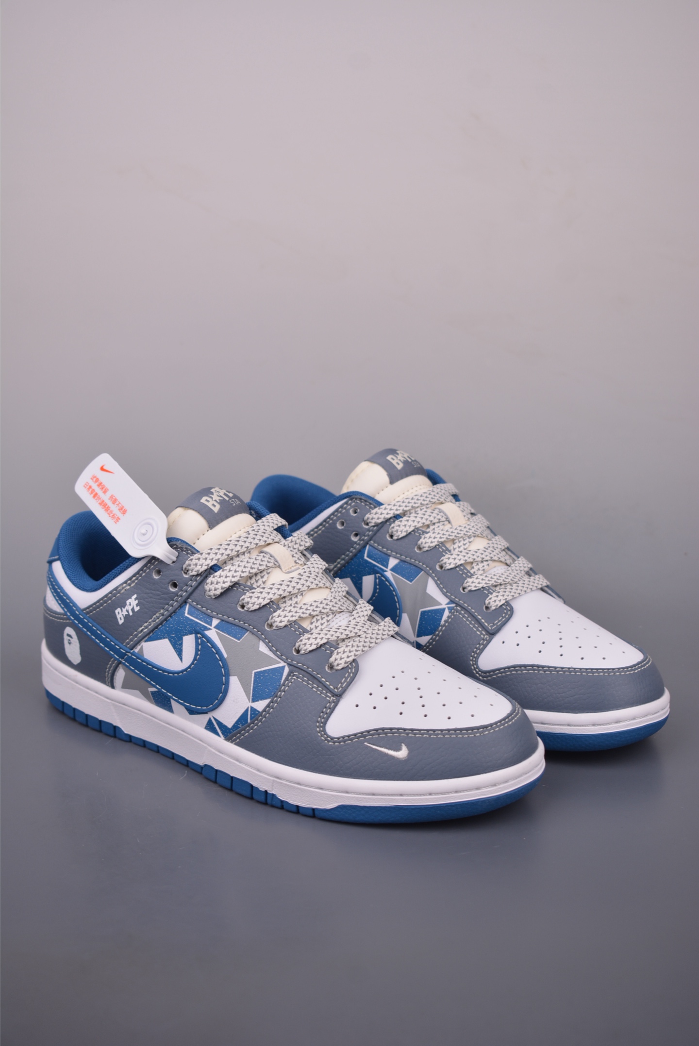 Nike SB Dunk Low Bape, A Bathing Ape Collaboration, HS2506, Grey and Blue 2 i1759106949940 5930 0 0