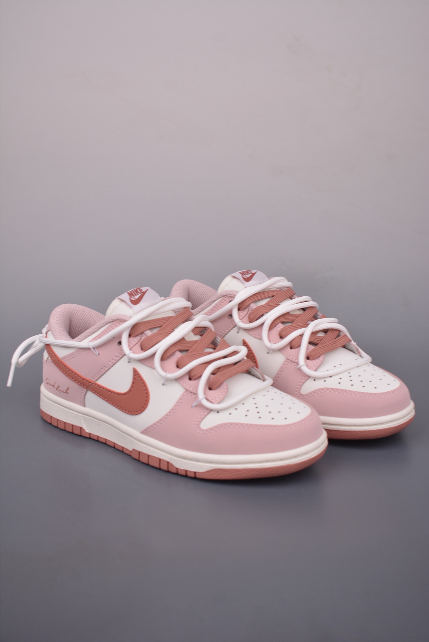 Nike SB Dunk Low "Just Do It" Pink Oxford Women's Shoes PC0528