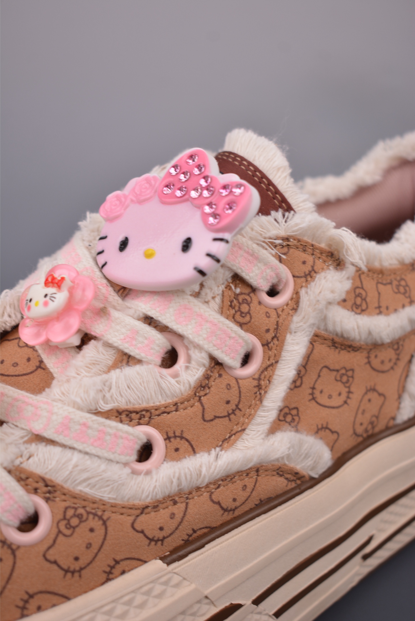 Sanrio x Old Order Hello Kitty Canvas Sneakers - Height Increasing, Durable 8 i1759108092911 2764 0 6