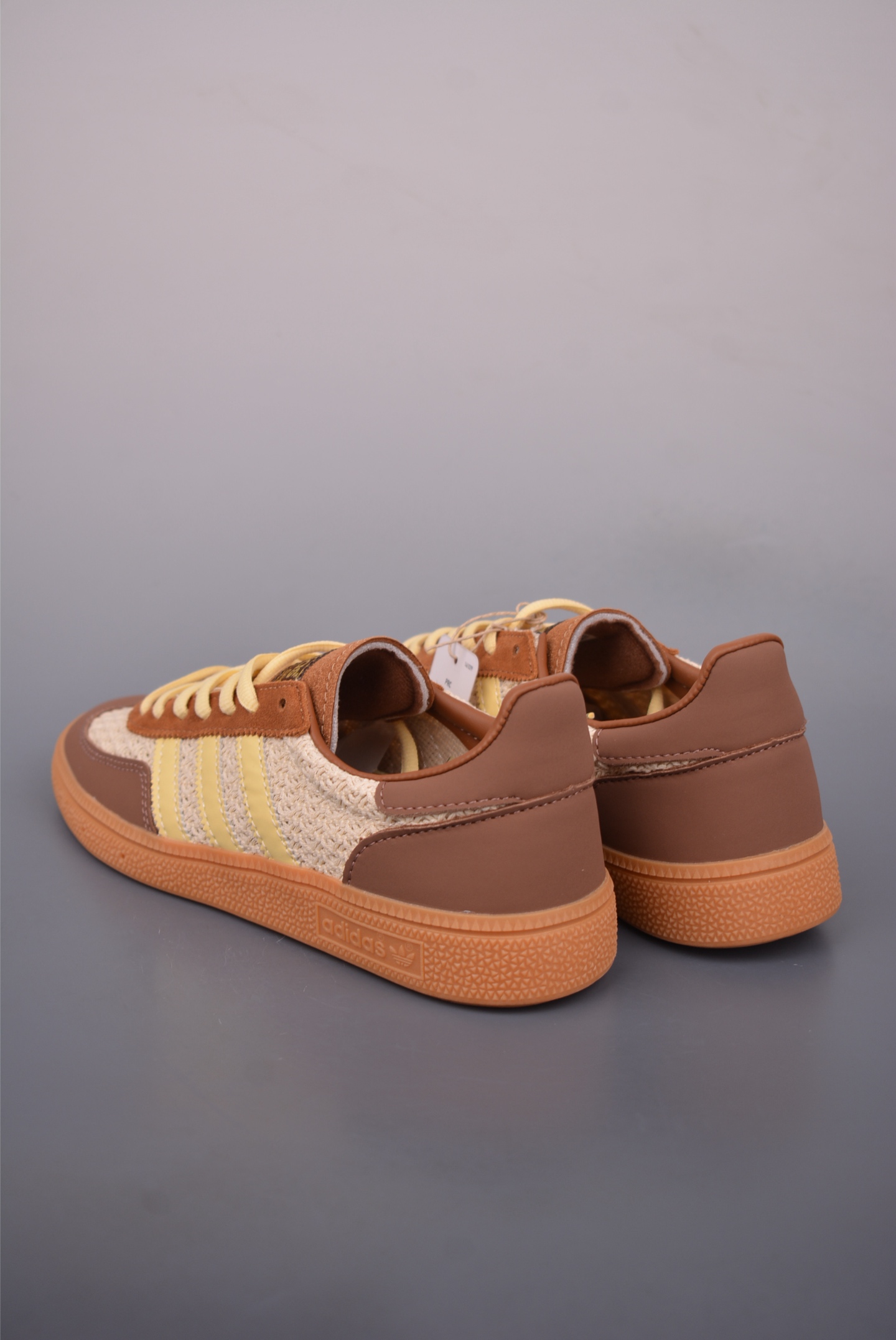 Adidas Handball Spezial Retro Casual Sneakers Suede Leather Brown/Yellow 3 i1759187555549 8403 0 1