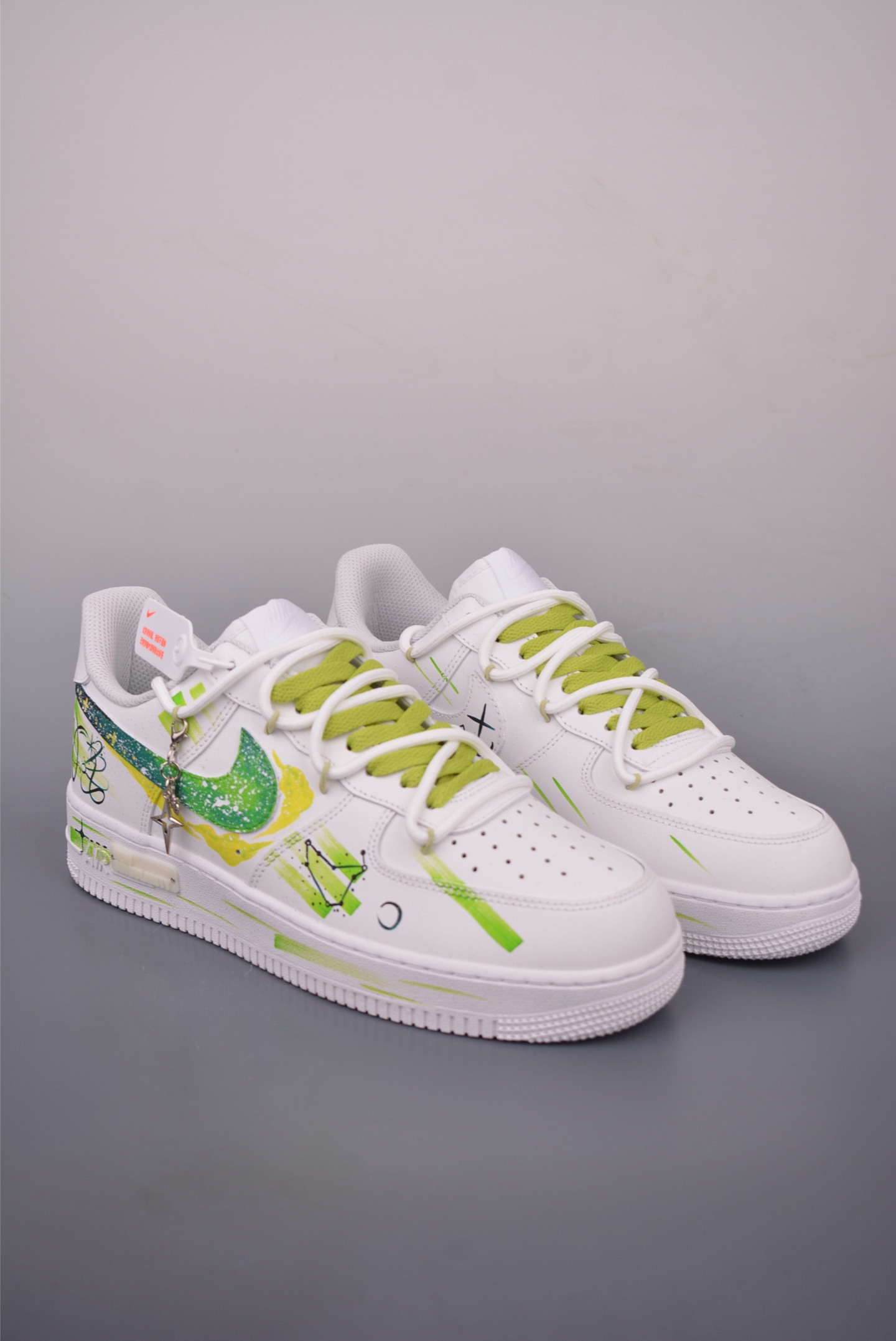 Nike Air Force 1 Low Custom "Zodiac" Edition Men's Sneakers
